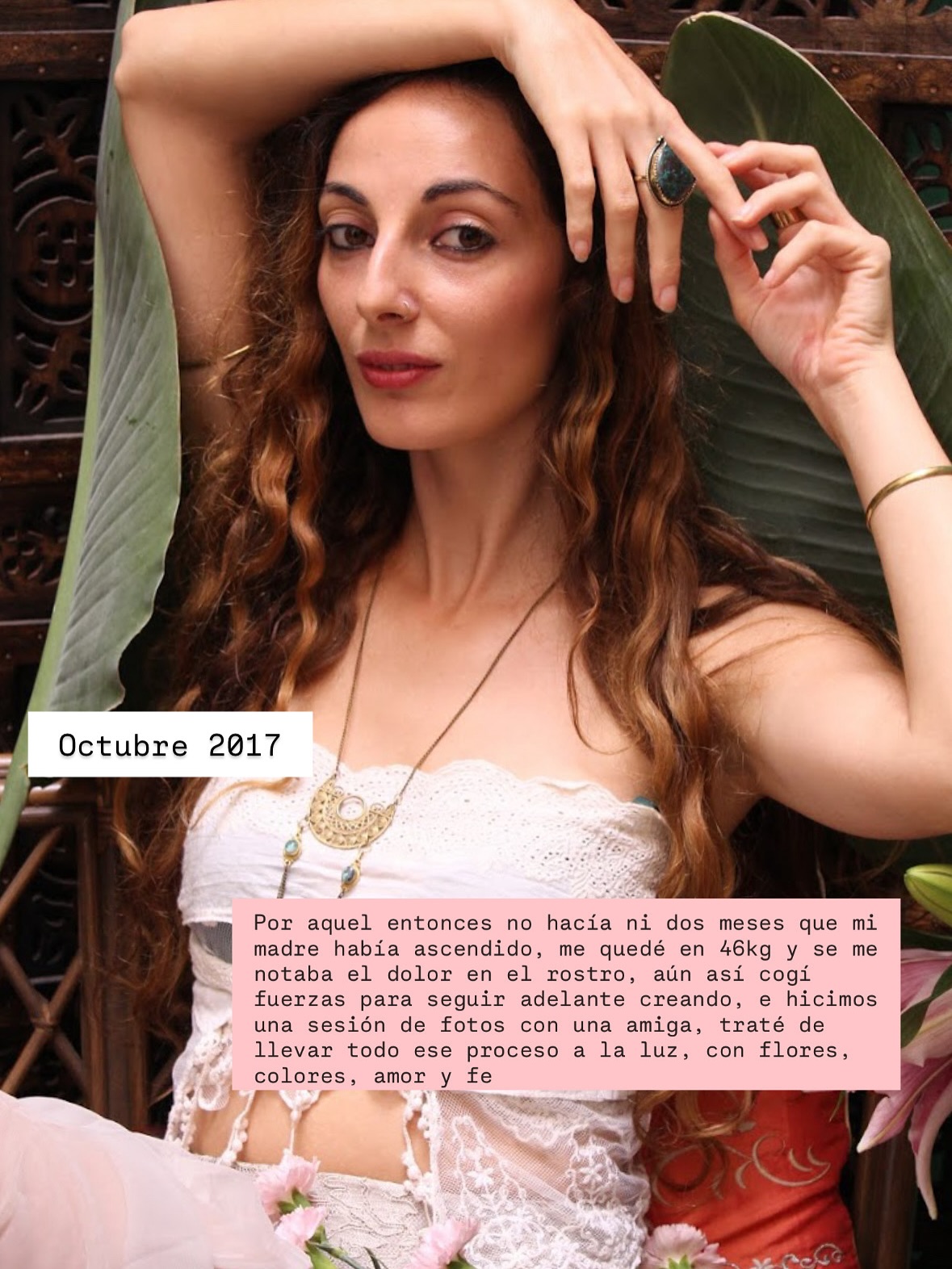 Hoy me ha aparecido una notificación de recuerdo de estas que te envía instagram, y me ha hecho sentir el paso del tiempo, como siempre he ido creciendo ante las adversidades, aunque a veces no me lo parezca. Cuando falleció mi madre una fuerza se apoderó de mi, quería honrar también todo el trabajo que había hecho ella en el mundo de la joyería, y que ahora pasaba a través de mi. Quería continuar con más vehemencia si quedaba ese sueño compartido y a veces frustrado.
Hoy me recuerdo y me digo, que todos los frutos maduran, que todas las semillas se hacen flor cuando las riegas. Que todo tiene sus tiempos. Que la paciencia y la perseverancia son alimento.
Gracias, gracias a ti, gracias a vosotros, gracias a mi
Confía
❤️
#lifeisbeautiful #itallstartsfromseed #consciousevolution #shop#jewelry#jewelryofinstagram #jewelryforsale #ancientjewellery #ancientegypt #ancientgreek#ancientgreekjewelry #greekjewelrydesigners #türkiye #utekiye#turkishjewelry#greekjewelry #danceislife #lifeisdance #consciousbusiness #consciousbrand #flowersoftheworld #lifegoals