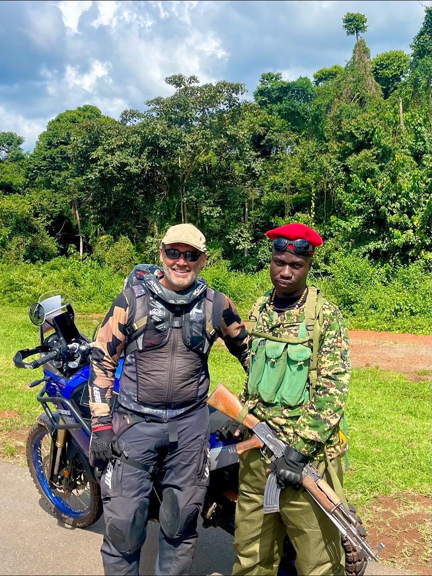 2025 The Pear Of Africa Uganda - the journey so far….
Having rode north from Kampala the first stop was the incredible Murchison falls National park!
Unfortunately heavy rains meant we couldn’t ride our bikes into the park for our on bike safari so the guys jumped into a safari truck to take in the sights of this amazing national park.
After two days we headed south towards the village of Hoima where we went out on Lake Albert skirting the border of the Democratic Republic of Congo 😎
Today the groups heading to Kibale Forest where they will have the opportunity to go chimpanzee trekking 🐒
www.africanmotoadventures.com/the-pearl-of-africa
•
•
•
#uganda #ugandamotorcycleadventure #tours #yamahatenere700 #klr650 #ugandasafari #murchisonfalls #KibaleForestNationalPark #motorcycletoursafrica #east #Africa #EastAfricaTours #eastafrica #EastAfricaWildlife #giraffe #elephant #africanmotoavdventures