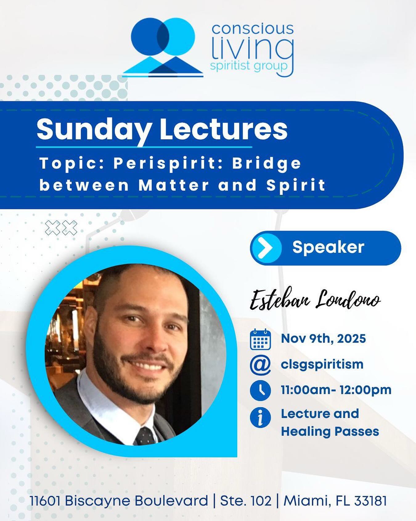 Join me for this wonderful talk about the ethereal body (perispirit) and how it relates to our everyday life.