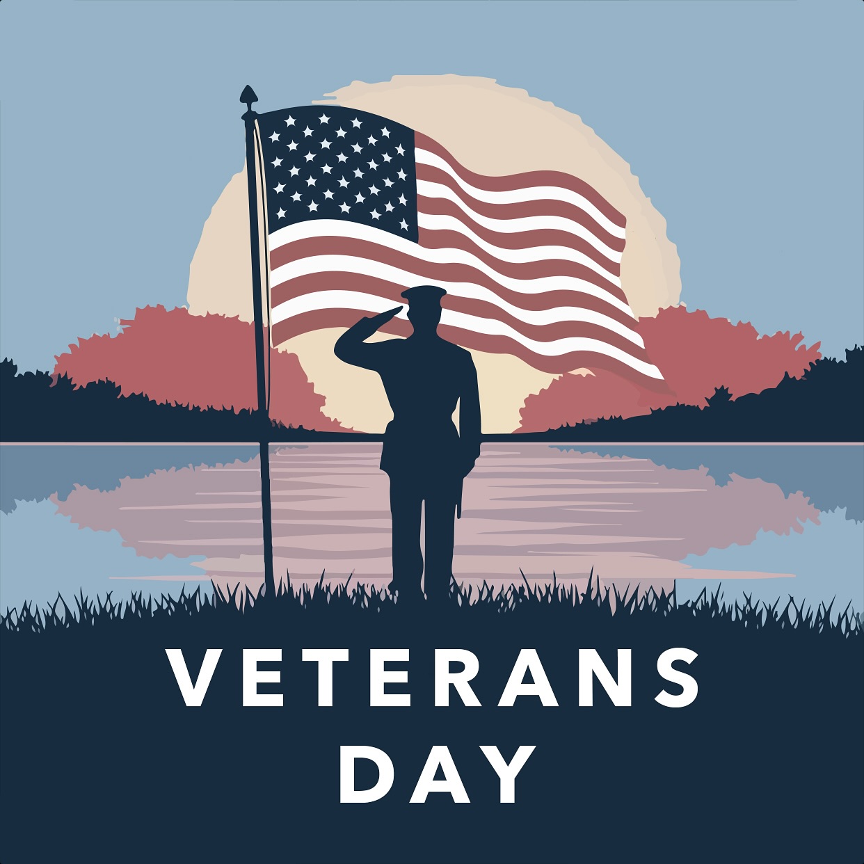 There will be no school tomorrow due to Veterans Day! 🇺🇸🇺🇸🇺🇸 Thank you to all those who have served! 🙌🏼