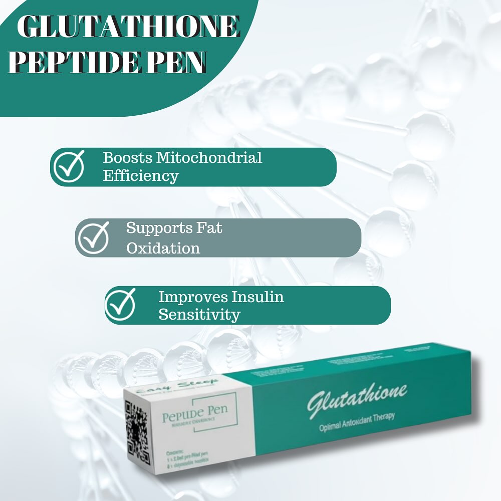 💎 Brighten from the inside out.
The Glutathione Peptide Pen is your glow-up secret—detox, lighten, and energize your skin at the cellular level. Antioxidant power, bottled. #glutathioneglow #skindetox #peptide