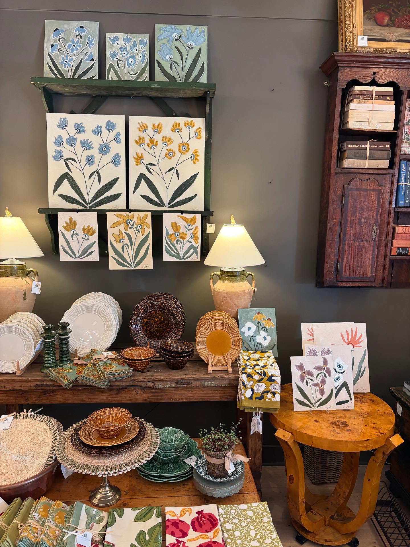 Exciting thing happened today, @alexanderinteriorsnashville is now carrying some of my pieces 🎉🙌🏼🥳