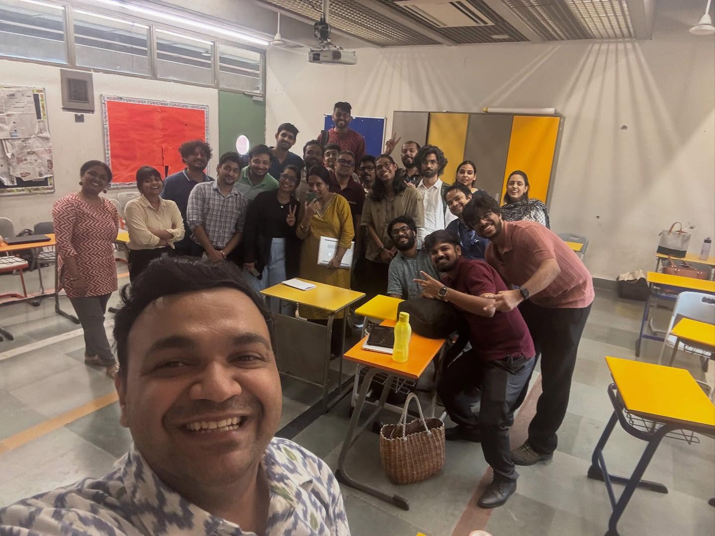 Workshop Spotlight: AI for Arts Education at Shiv Nadar School 🎭✨🤖
Last month, our general manager and creative technologist Gaurav Singh Nijjer facilitated an intensive workshop on AI for Arts Education with the Arts Department faculty at Shiv Nadar School, Faridabad.
Over 2.5 hours, educators explored practical, hands-on approaches to integrating AI into their classrooms across theatre, music, dance, and visual arts.
The workshop introduced four core pedagogical frameworks:
🎯 Enhancing with AI – scaffolding and extending student ideas
🎨 Creating with AI – co-creation and prompt engineering
🔄 Comparing with AI – exploring style, structure, and artistic choices
✅ Evaluating with AI – critical feedback and self-assessment
From rewriting Shakespearean scenes in absurdist styles to generating choreography prompts and comparing AI-generated artwork with student originals, participants engaged in activities designed to spark curiosity while maintaining critical distance. The session also covered how educators can use AI for lesson planning, rubric design, grading support, and creating differentiated content for diverse learners.
As Gaurav shared: “The goal isn’t to replace human creativity—it’s to help students understand AI as a collaborator that deepens artistic understanding and encourages ethical reflection.”
This workshop is part of our ongoing commitment to bridging tradition and technology in Indian arts education, following Gaurav’s work as a German Chancellor Fellow with Rimini Protokoll, his Parivartan Artistic Research grant on AI in Indian Theatre, and multiple international residencies exploring creative technology.
Thank you @that.shobhittandon and Arts department Shiv Nadar School for the invitation.
Interested in bringing this workshop to your school, institution, or arts organization? We offer customizable sessions ranging from 2.5-hour introductions to full-day intensive programs for educators, students, or mixed groups. We work with schools, universities, cultural institutions, and corporate learning programs across India.