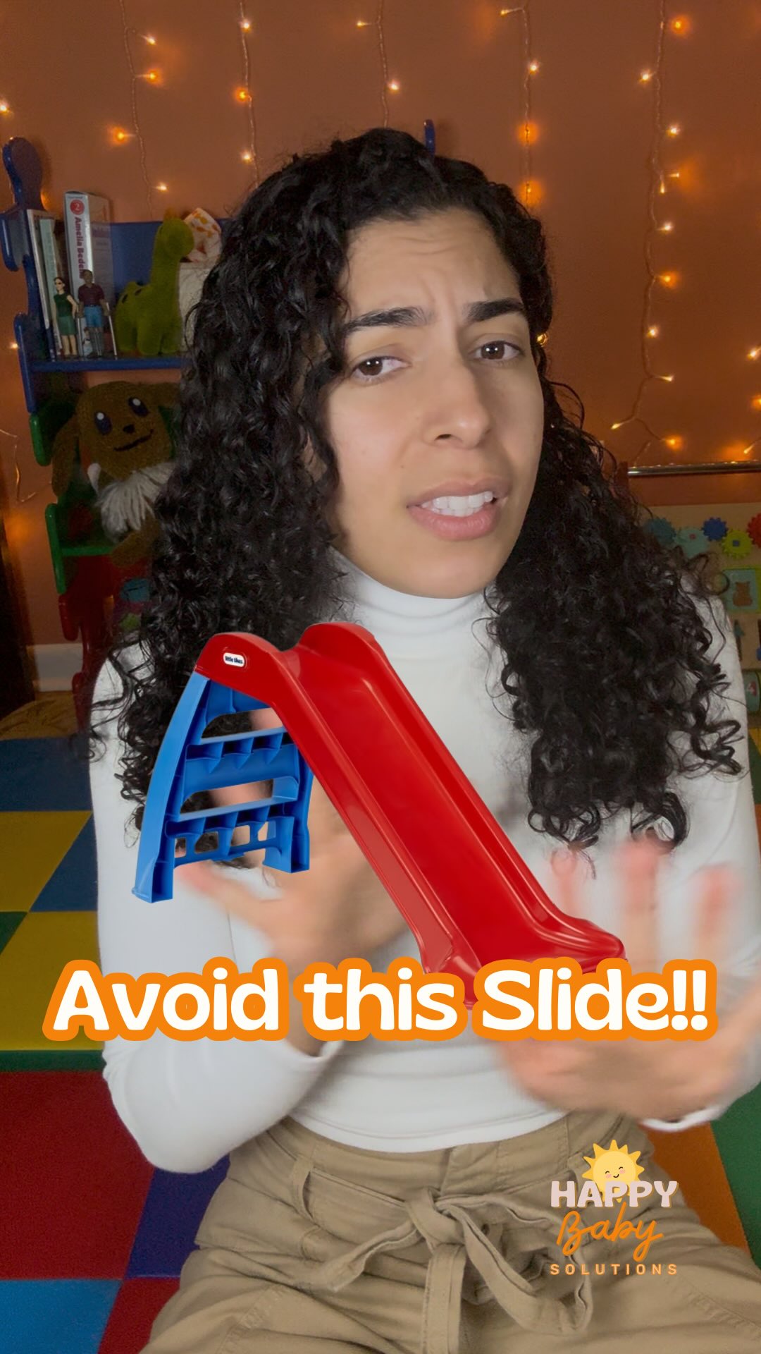 Not a Fan of this Slide 🚫👎
As a PT I tried so many toys with children and I have a good eye on what is safe and what isn’t.
If you are looking for a slide that gives you peace of mind when your kiddos are using it, get this one!
🔗 link to my amazon storefront is in bio
#newmom #motherhood #physicaltherapy #babytips #baby #toddlers