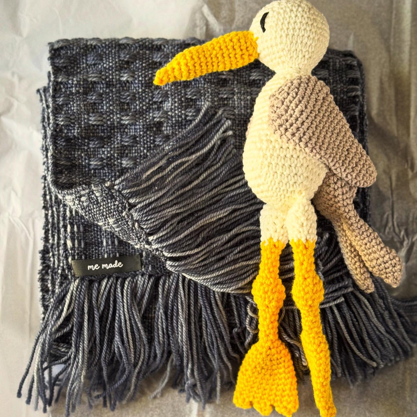 Did anyone ask to receive a scarf and a seagull as a birthday present? No.
Do they love seagulls? Also no.
Did that stop me gifting a scarf and Dave the gull? Nope!
I mean, who doesn’t need these right?!!
@toft_uk bird pattern
Yarn bought at the Sydney @morrisandsons store
Scarf made on the @ashford_wheels_looms 25cm samplet using one pick up stick
#stresslesscraftmore #happyplace #crochetismyhappyplace #crochet #edsmenagerie #handmade