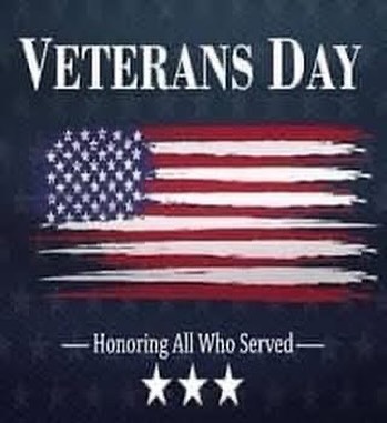 Happy Veterans Day! Thanks to all those who have served!! 🇺🇸