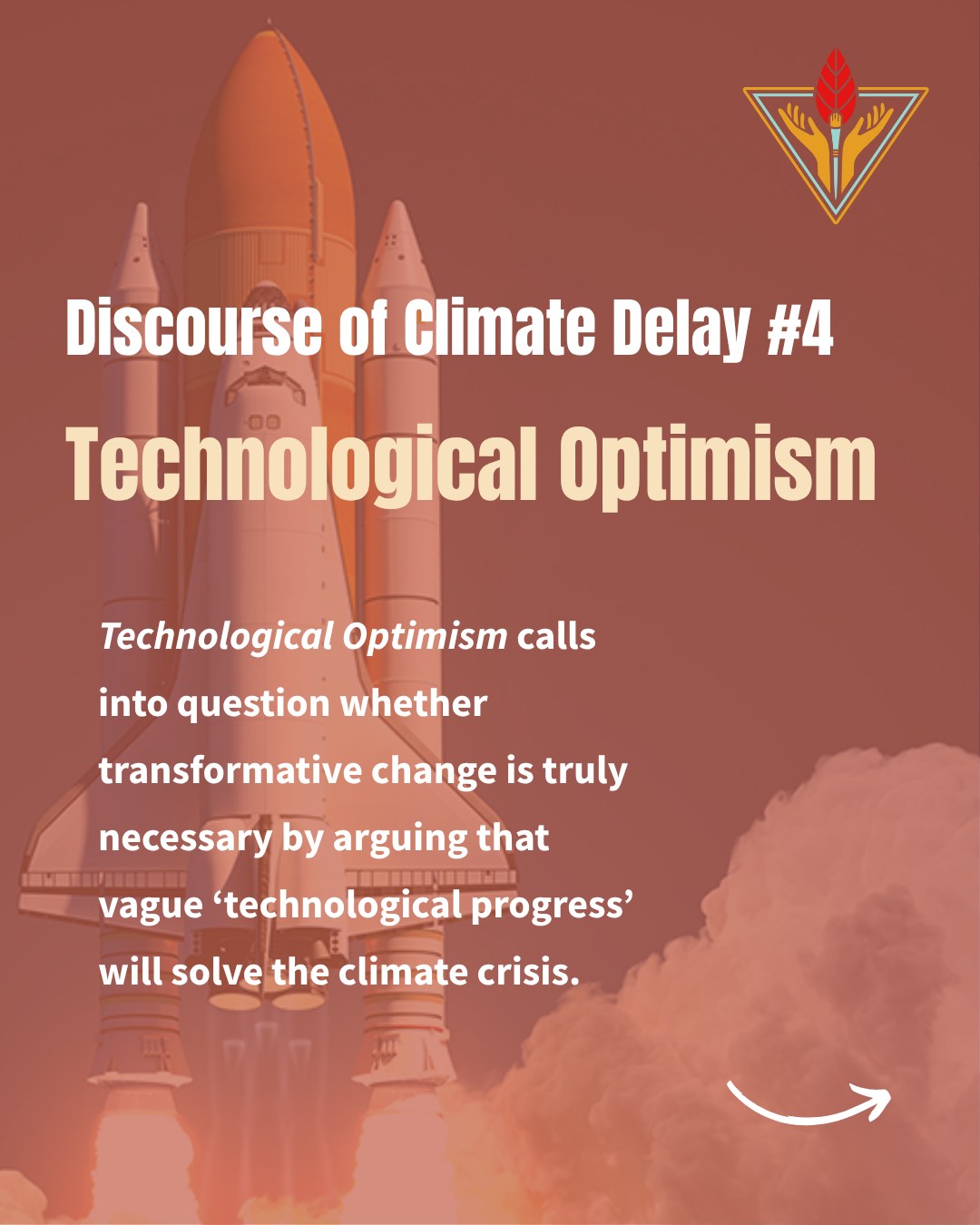 Part 4 of our 12 part series on the Discourses of Climate Delay: Technological Optimism. Technological Optimism calls into question whether transformative change is truly necessary by arguing that vague ‘technological progress’ will solve the climate crisis.
Why is technological optimism problematic?
However, technological optimism can be misleading, as it assumes technology will always serve positive climate outcomes, overlooking potential risks and unintended consequences. In addition, believing that future technology will save us reduces the urgency to take action now.
What can you do to address technological optimism?
1) Ask critical questions: “Who owns this technology?” or “What are the unintended consequences?”
2) Center Equity and Justice: Include diverse voices (especially those from frontline and marginalized communities) in the design and decision-making process.
3) Foster Dialogue: Encourage open spaces for public discussion about what “progress” looks like.
The Discourses of Climate Delay, developed in a 2020 Global Sustainability article, describe different types of climate rhetoric that discourage or delay necessary climate action.
📌 Read the full article at link in our Bio.
#ClimateSolutions #ClimateAction #TechForGood
#TechAndClimate #ResponsibleInnovation #RethinkTechnology #BeyondTechSolutions #TechJustice #ethicalinnovation