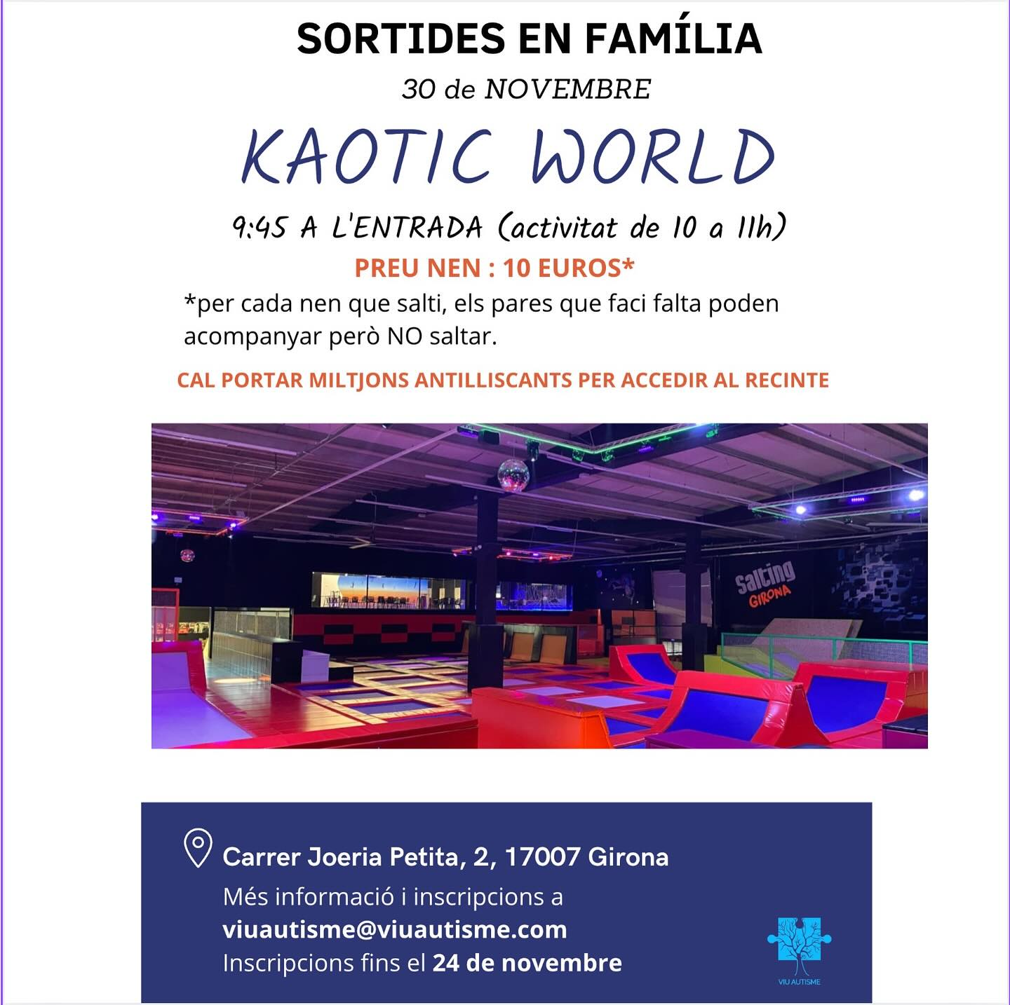 SORTIM EN FAMÍLIA @guixols_ajuntament @dsocialscat @dipsalut