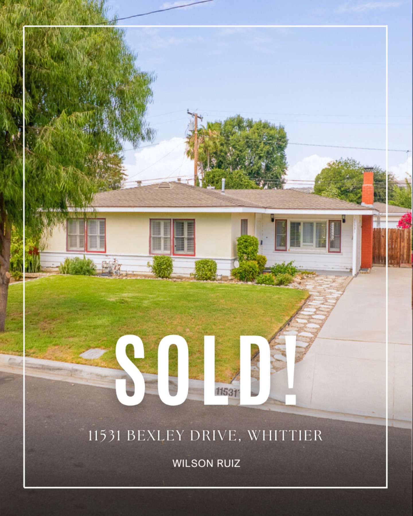 Sold 🔑✨
11531 Bexley Drive, Whittier sold!
Another successful sale sold “AS-IS”! Offered in the perfect location right across Sorensen park and minutes away from The Groves and Uptown Whittier.
Want to sell your property AS-IS?
Call me: (562)818-2917
Or Submit a form on my website to get started-link in bio!
#whittier #homesold #whittierrealestate #soldasis #broker #socalrealestate #socalhomes #hotmarket #realestatebroker #socalbroker #offthemarket #realestatemarket #lacounty #orangecounty #larealestate #norwalk #picorivera #montebello #lahabra #soldhomes #socalrealtor #realestatehelp #whittierliving #thegroveswhittier #realestatesales #fullerton #probatesale #certifiedprobaterealestatespecialist #trustsale #hometrust
