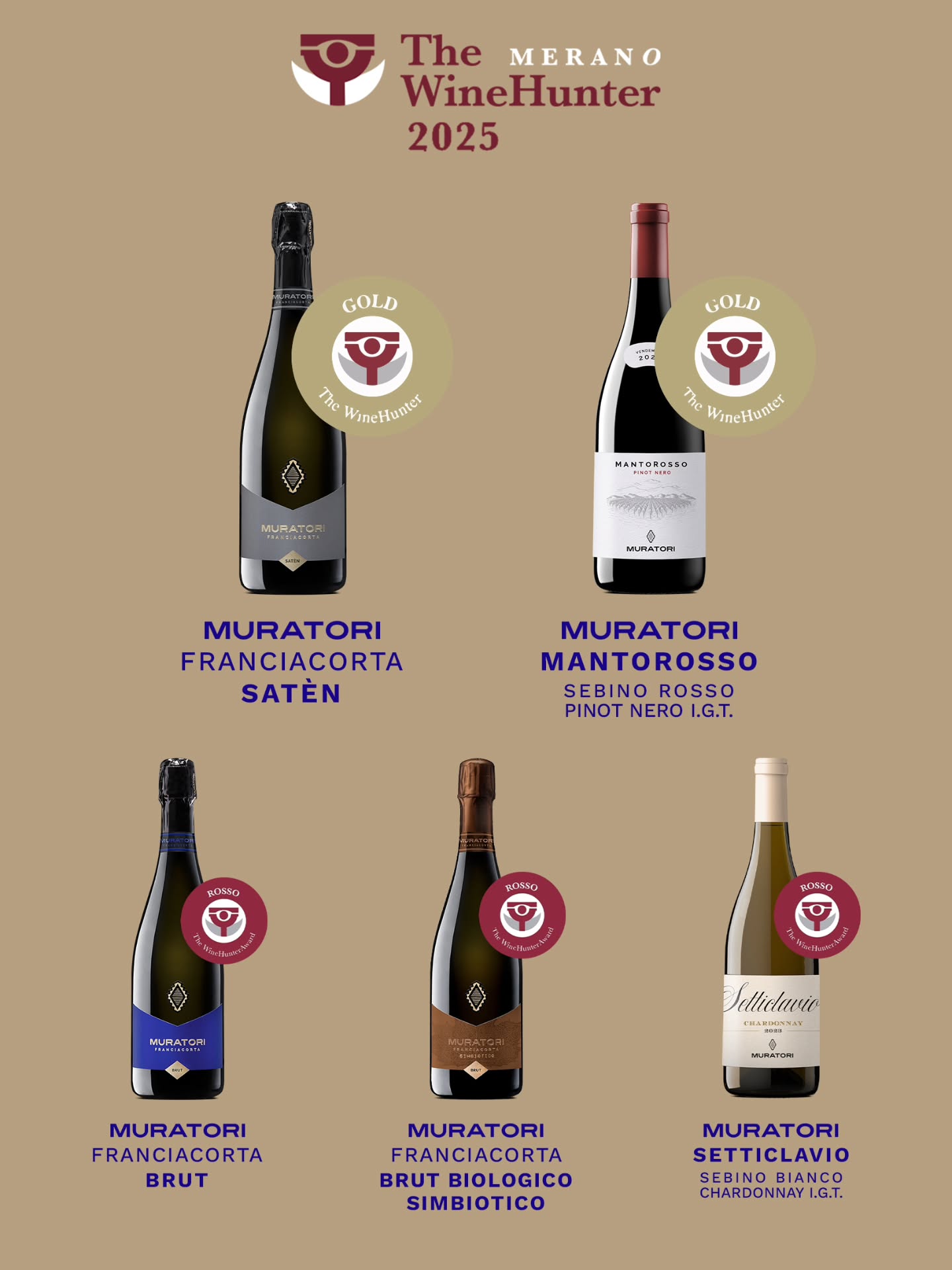 The recent awards received by Muratori wines are a wonderful confirmation of their quality and sheer drinkability. Each recognition reflects the passion, care, and dedication that go into every bottle, a true celebration of excellence in the glass. 🍷✨
#MuratoriWines #WineAwards #ItalianWine #WineQuality #FineWines #WineLovers #Franciacorta # Barone1889 #thewinhunter #Winemaking #TasteOfItaly #WinePassion