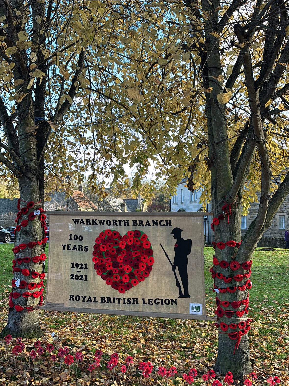 Lovely service at St Lawrence today for Remembrance Sunday ⛪️ #LestWeForget ♥️