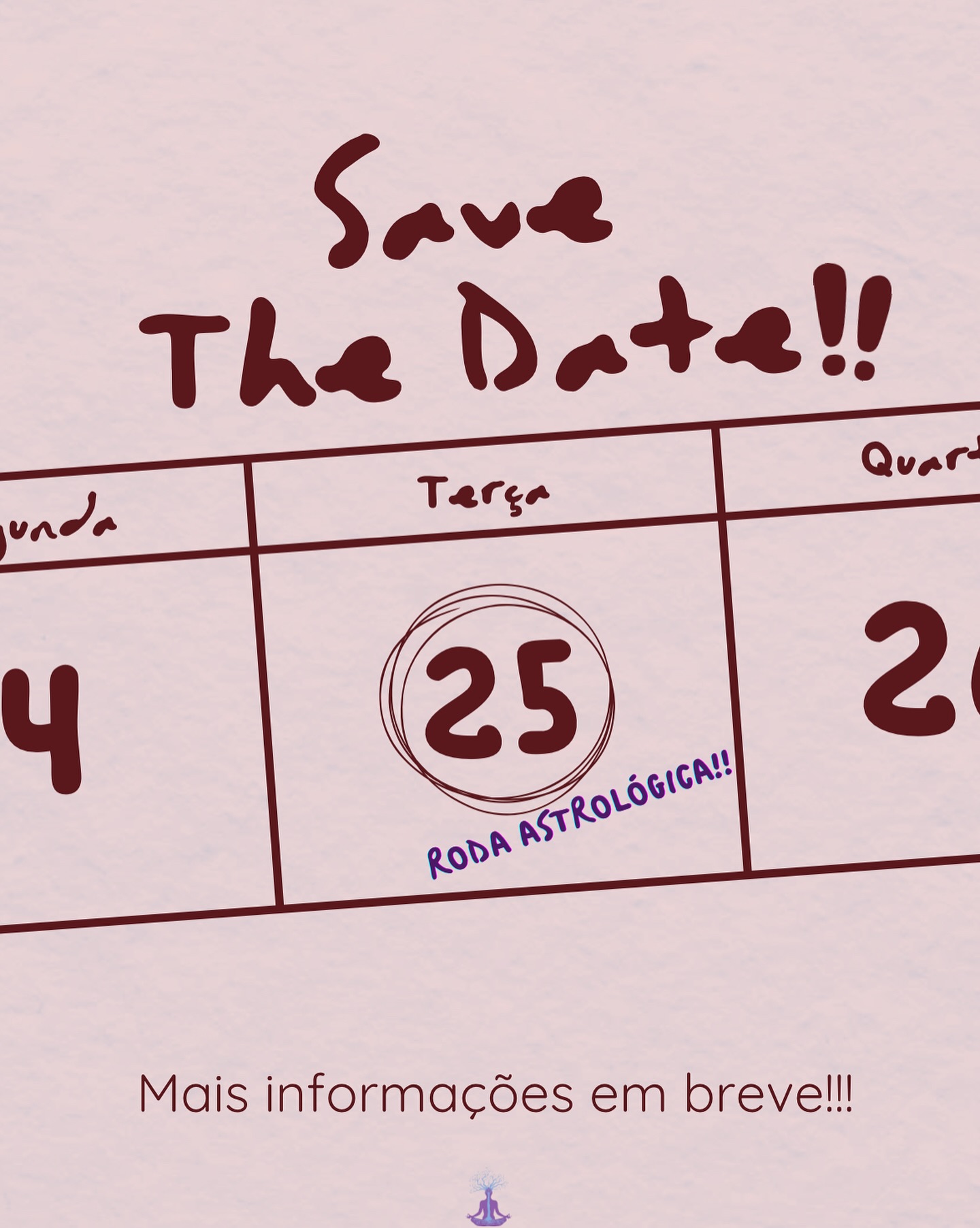 A última Roda Astrológica do ano vem especial! Em breve mais informações!!! 🥰