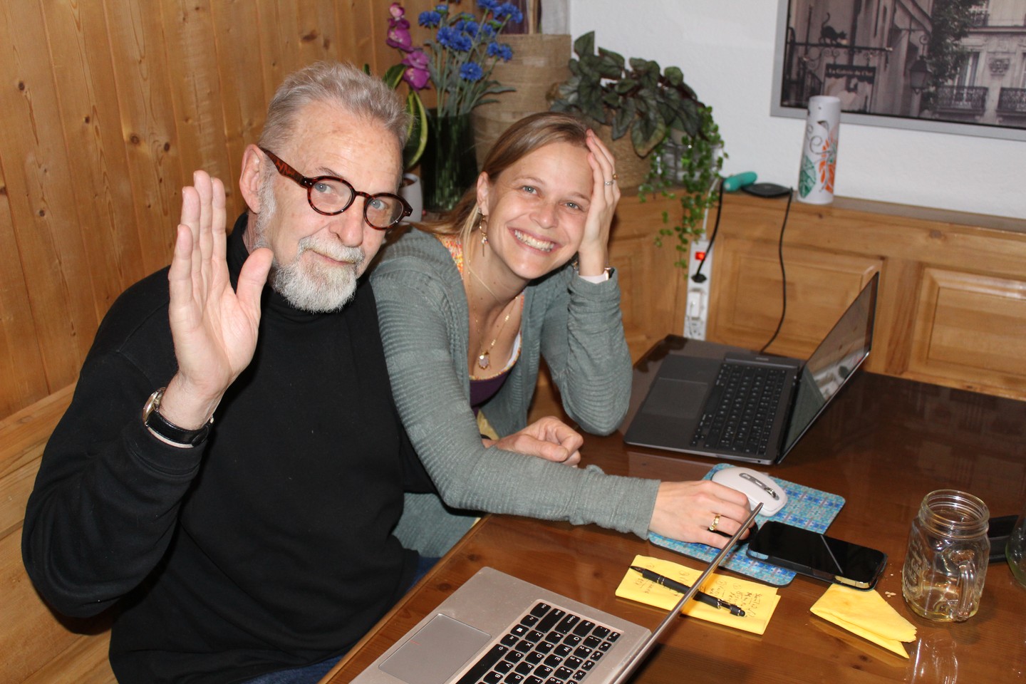 From woodblock to wearable: see the journey.
Ever wondered how classic printmaking meets modern style? In our studio, Jim carves each pattern by hand while Yara adapts every detail for fabric. Each piece is a living story—crafted, not copied.
Curious to watch art become your next fleece? Meet the makers and experience the process at jimjimco.com.