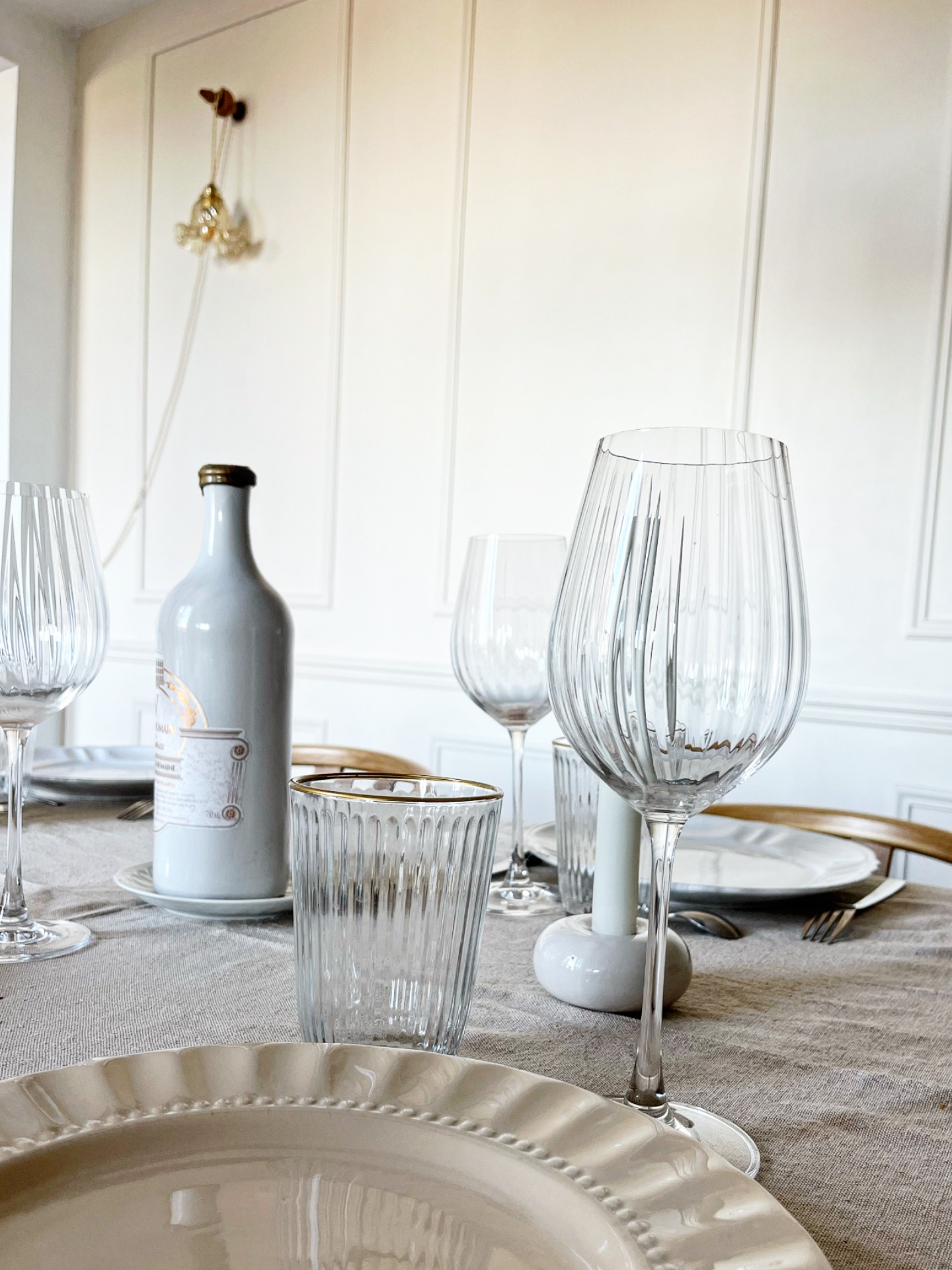 Plaisir de recevoir et de dresser une jolie table 🍽️