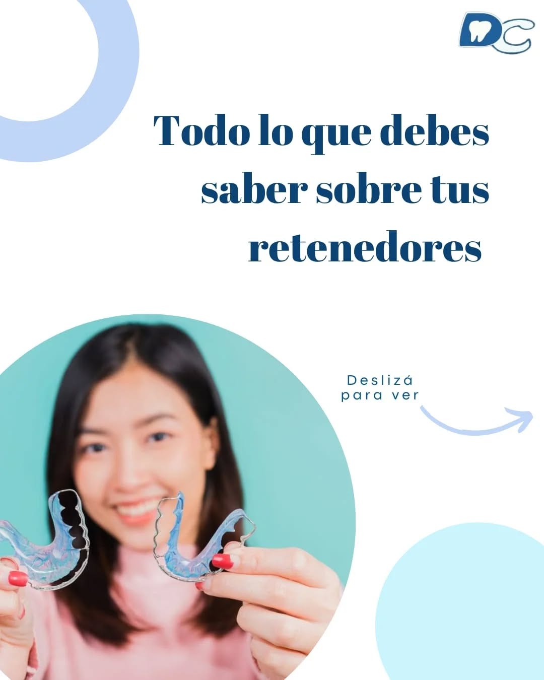 ¿Usas retenedor?👀
Entonces este carrusel es para ti.
💙Después de tu ortodoncia, tu sonrisa necesita un guardian: ¡El retenedor!
Es el encargado de mantener todo ese esfuerzo y de que tus dientes no vuelvan a moverse.
#ortodoncista #retenedor #odontoporamor