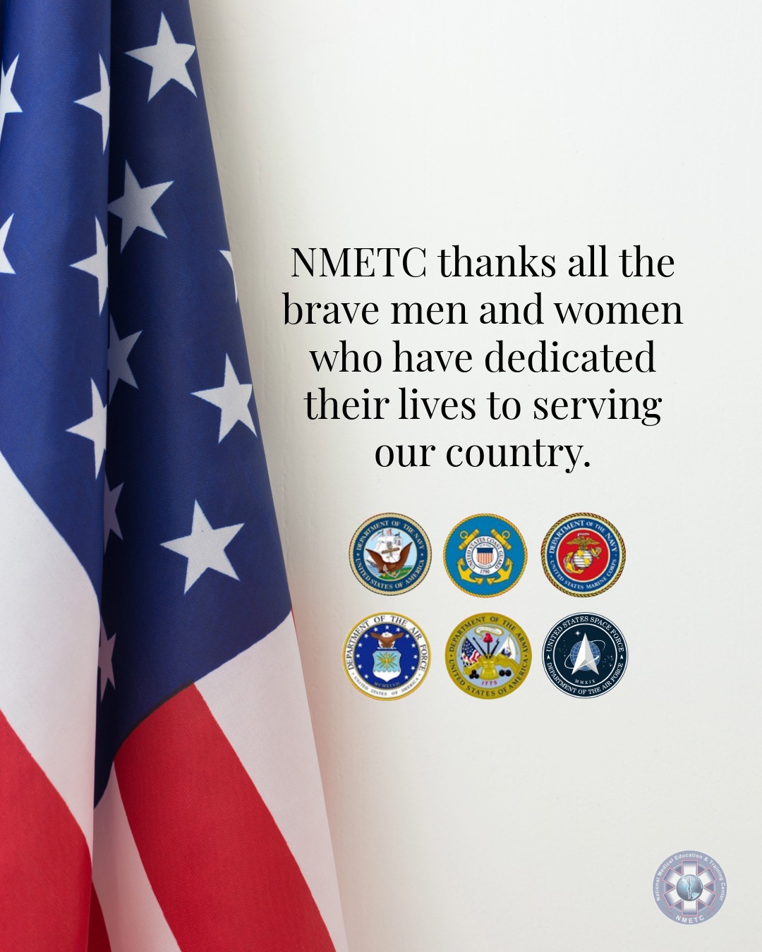 NMETC thanks all the brave men and women who have dedicated their lives to serving our country.
#NMETC #Paramedic #Paramedicgraduate #paramedicschool #ems