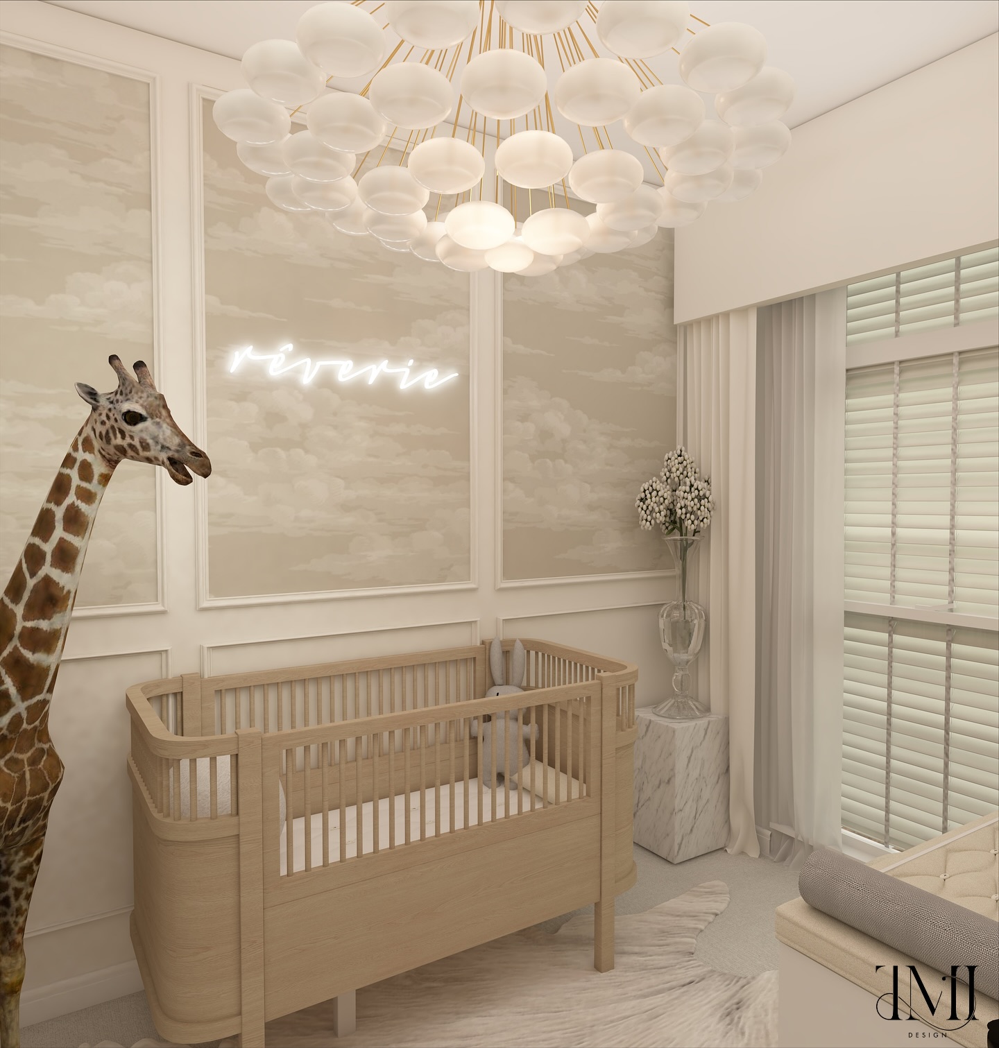 Nursery Room stills | 3D Renders (After & Before) | Providing visuals for my fellow designer clients đŤ The panelling was already in place, and I stepped in to bring the room to life with a soft cloud-patterned wallpaper nestled inside the wall detail, and a calming neutral palette throughout. Subtle, elegant, and timeless - welcoming baby with style and serenity. đŚđťâ¨
___________
#nurseryroom #nurserydecor #neutralnursery #babynursery #nurseryinspo #kidsroomdecor #babyroom #nurserydesign #interiordesign #homedecor #moderninteriors #UKInteriors #LondonInteriorDesign #interiorstyle #minimalistdecor #kidsinterior #babyroomideas #nurseryideas #neutraldecor #nurserywallpaper #panelledwalls #cloudwallpaper #newbornnursery #collaborationdesign #designerlife #interiordesignerlife #londoninteriordesigner