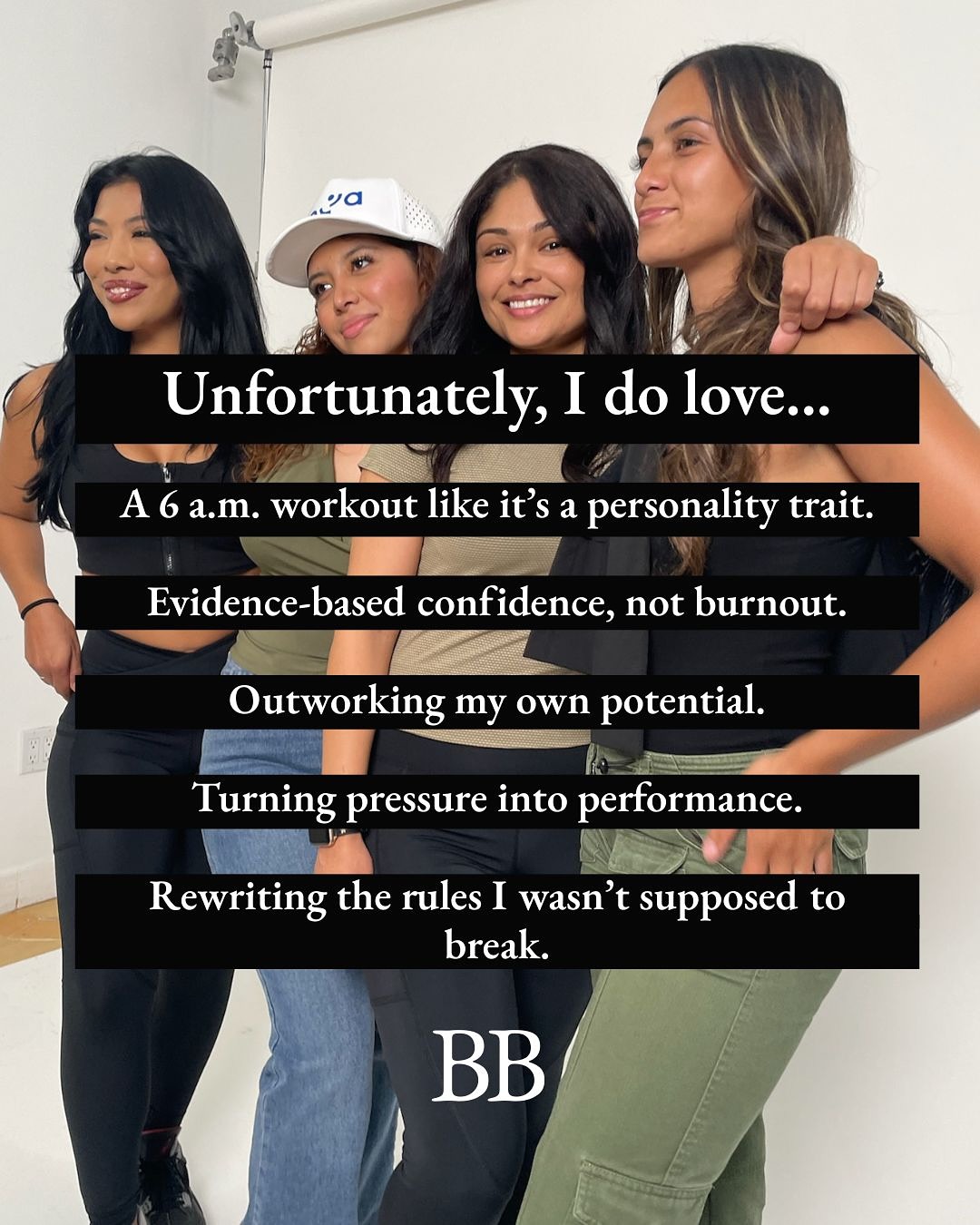 As a service member author, unfortunately I do love…
A 6 a.m. workout like it’s a personality trait.
Outworking my own potential.
Turning pressure into performance.
Rewriting the rules I wasn’t supposed to break.
Pushing limits that were never mine to begin with.
Doing the work when no one’s watching.
Being underestimated.
Proving strong women can be soft, strategic, and unstoppable.
Turning hard lessons into pages that lead others forward.
A bookshelf that looks like a battleground.
Showing up when it would be easier to sit down.
Evidence-based confidence, not burnout.
Turning hard lessons into clear insights.
Making every voice a catalyst.
Thank you to @wearoya for the Science-Backed Gear to Keep Heroes Cool and Healthy (and fun photoshoot!)