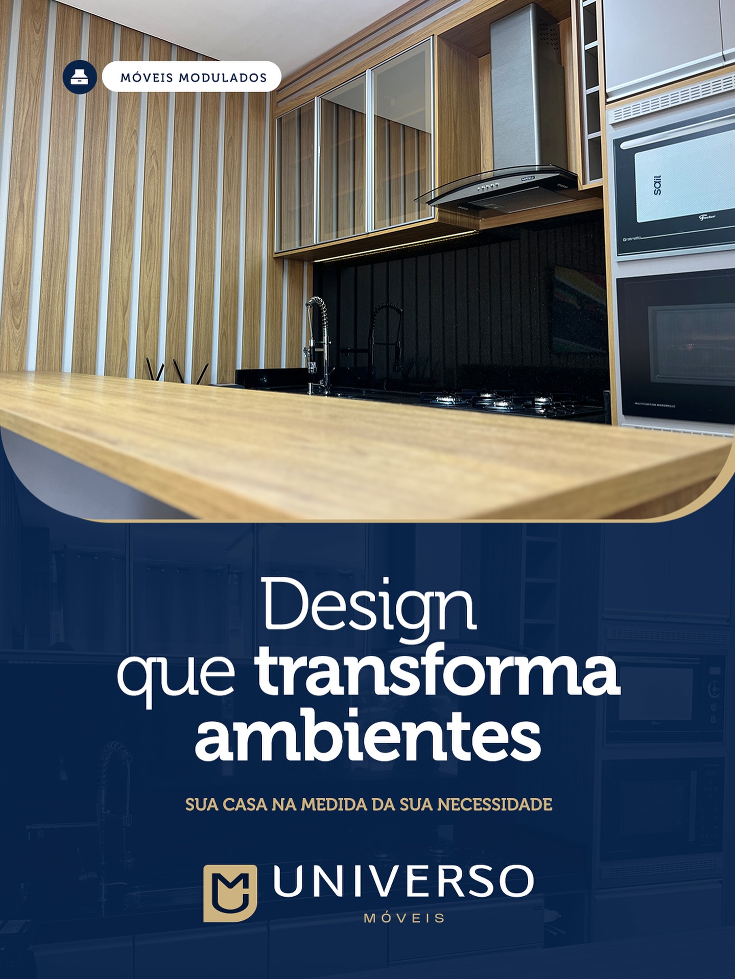 Móveis modulados são a escolha perfeita para quem quer unir estética e funcionalidade no mesmo projeto.
Com medidas pensadas para o seu espaço, você aproveita cada cantinho, mantém a organização em dia e ainda deixa o ambiente com um visual moderno e alinhado ao seu estilo.
Entre em contato ou visite a Universo Móveis!
📍 Rua Paraná, 3479 – Centro – Cascavel
📱 (45) 99818-7287
#MóveisModulados #DesignFuncional #CasaOrganizada #UniversoMóveis