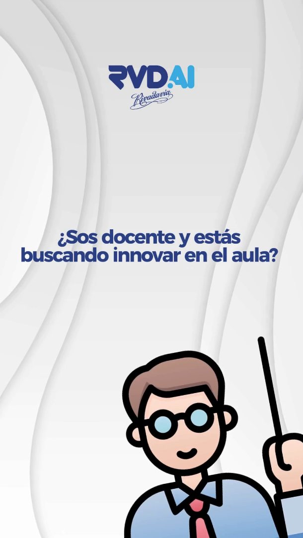 🌎 ¿Sos docente y querés transformar tu forma de enseñar?
La inteligencia artificial está abriendo nuevas posibilidades en el aula, y en nuestro webinar vas a descubrir cómo los agentes de IA pueden ayudarte a planificar, acompañar y evaluar de una manera innovadora.
🗓️ Miércoles 26 de noviembre | 18 hs
🎁 ¡Participá en vivo y podés ganar un viaje a Florianópolis para dos personas!
🔗 ¡No te quedes afuera! Inscribite en el link de nuestra bio.
#educación #IA #innovación #webinar #docentes #RvdAI