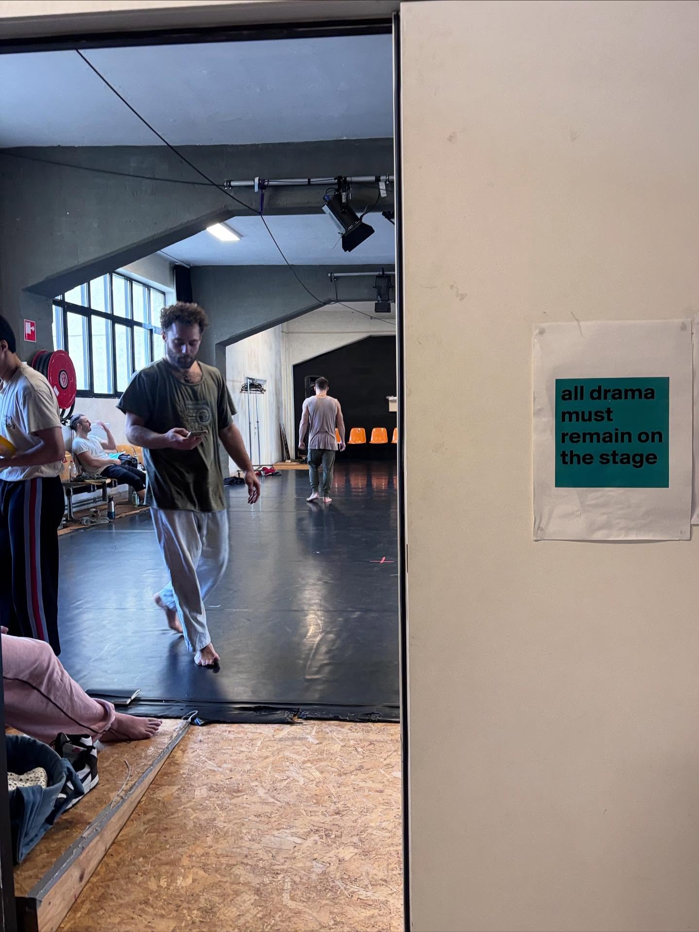 all drama must remain on stage pls
and a bit of drama there was
deliberate
and joyous
movement
music
sweat.
Sharing laughter over achy muscles
Sharing cheese and peanut butter during lunch
Sharing passion for movement