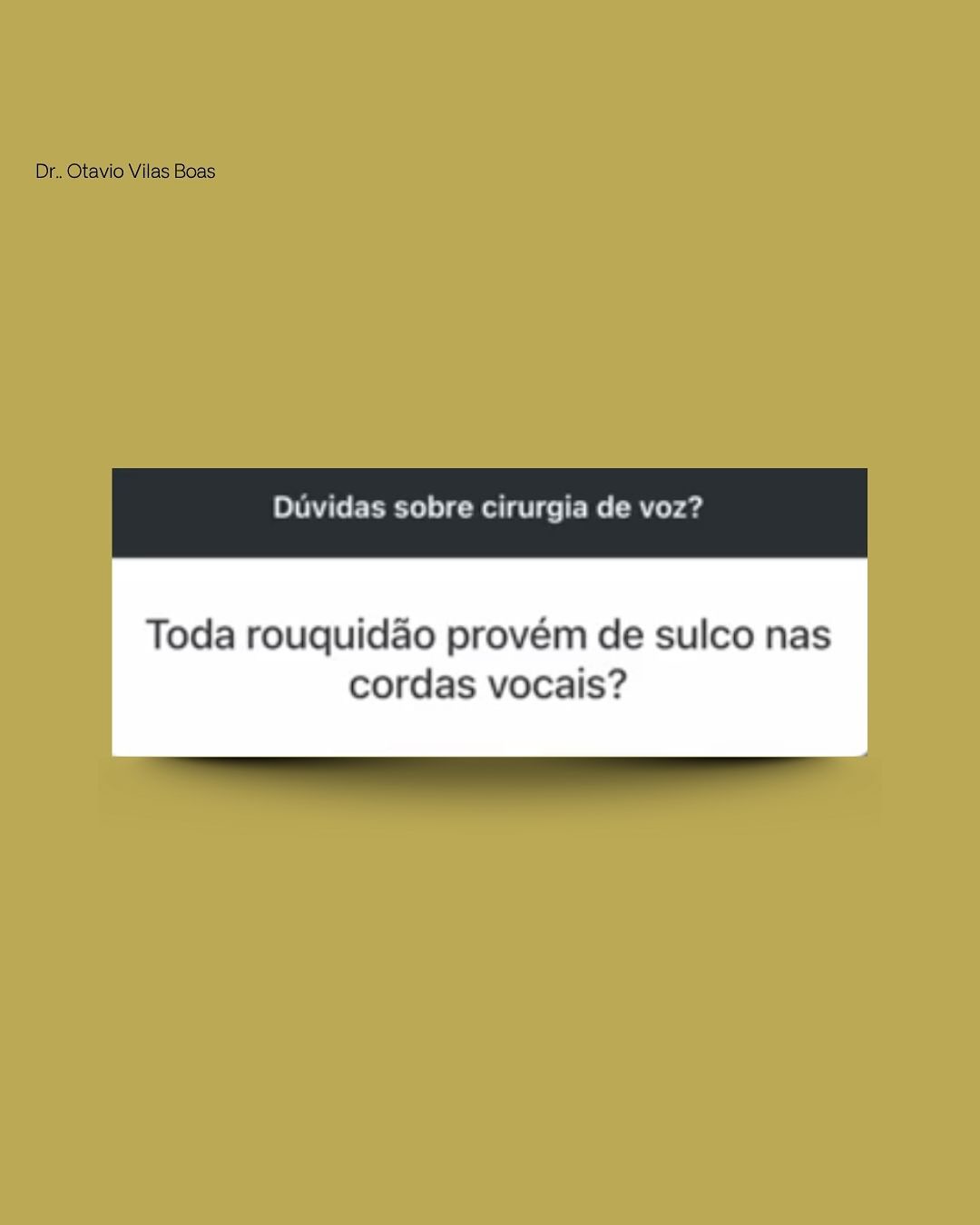 Nem toda rouquidão é causada por sulcos vocais.
Os sulcos são pequenas alterações estruturais na prega vocal, consideradas variações da normalidade e muitas vezes nem chegam a causar sintomas.
A rouquidão pode ter várias outras causas: esforço vocal, refluxo, alergias, inflamações, uso incorreto da voz ou mesmo outras alterações nas pregas vocais.
Por isso, o diagnóstico deve ser sempre feito por um especialista, com exame de videolaringoscopia. Só assim é possível identificar o que realmente está por trás da rouquidão.