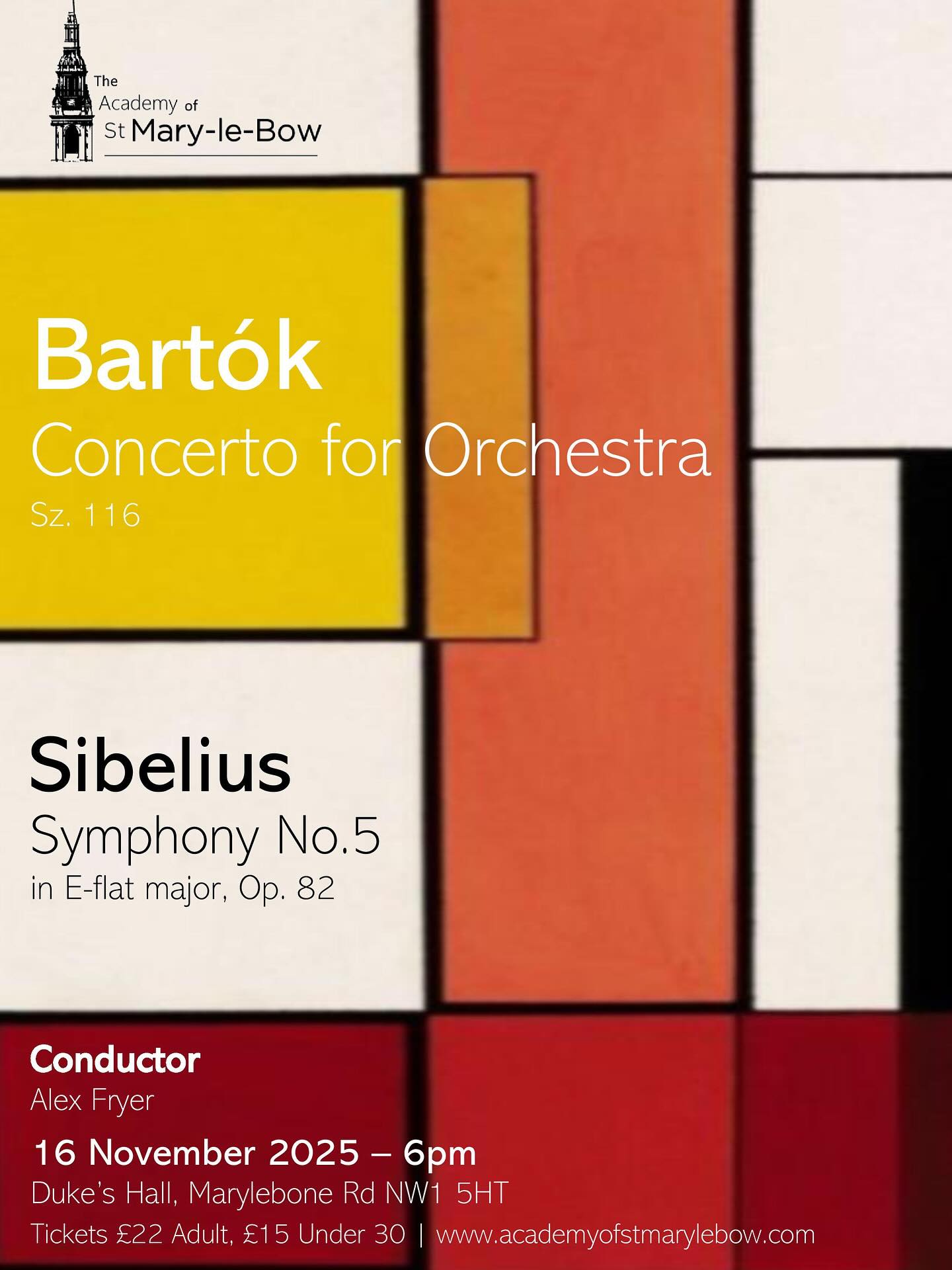Sunday blues? No thank you! Beat them with an evening of Bartok, Sibelius and post-concert 🍺 🍺 🍺. If you haven’t got your tickets yet, they’re available via the link ink our bio, but they won’t be around forever! 🎻🎶🪈