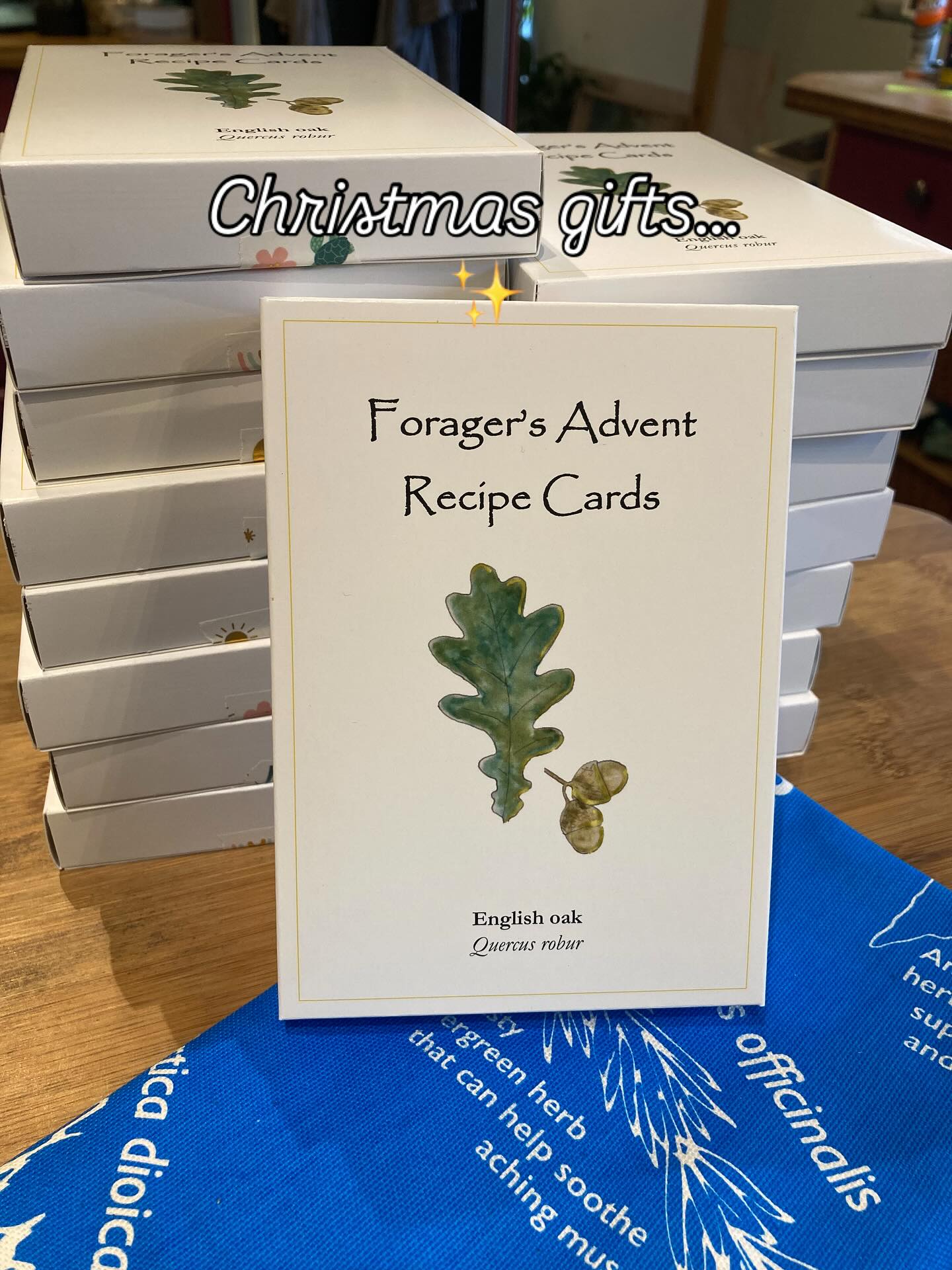 Are you stuck for Christmas gift ideas? Let me help you! In stock are these perfect little advent recipe cards, 24 cards to see you through December, with a hand painted picture of an edible plant and the recipe on the back… plus you can hang it like bunting!
Head to my website to grab one now! www.nevermindtheburdocks.co.uk
#gifts #christmas #winter #presents #forager #loveplants #plants