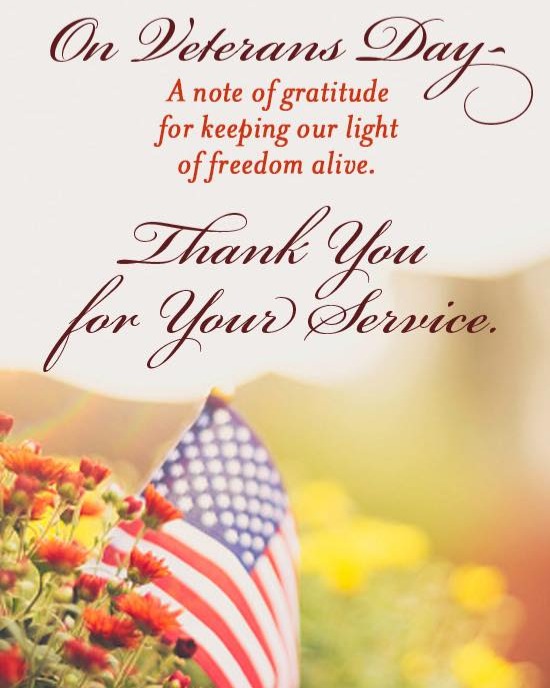 Today we honor our Veterans and thank them for their courage, sacrifice, and unwavering dedication. Your service and commitment to protecting our freedoms will never be forgotten. Patriot Farm is always here for you!!!!!