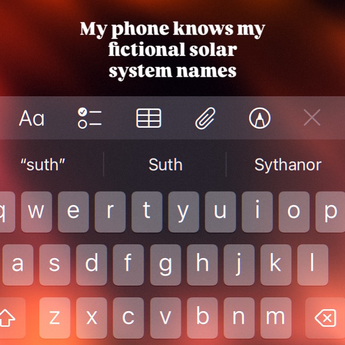 Writing on my phone this morning and found out that my phone knows how to spell my solar systems better than I do.
#writing #scifi #funny #author #writer