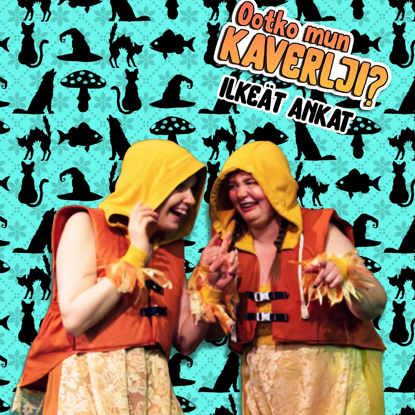 Ootko mun kaverlji? esittelyssä ankkalammen ilkeät ankat (Jenni Katajisto ja Salla Rasio)
"Tässä on koko ankkalammen coolein kaksikko - ainakin omasta mielestään. Heidän lampeen ei kuka tahansa uivelo varmana tule polskimaan. Jos joku yrittää niin saa kyllä katua! Ettäs tiiät, töyhtöhyyppä!"
Ootko mun kaverlji? viikonlopun esitykset @pakkahuonejoensuu perjantaina klo 18 (pari lippua jäljellä) ja sunnuntaina klo 15.
Liput www.vaarapyora.com tai varaa ovelle vaarapyora@gmail.com
#lastenteatteri #musiikkiteatteri #lastenkulttuuri #kiusaamineneiolekivaa #joensuuntapahtumat