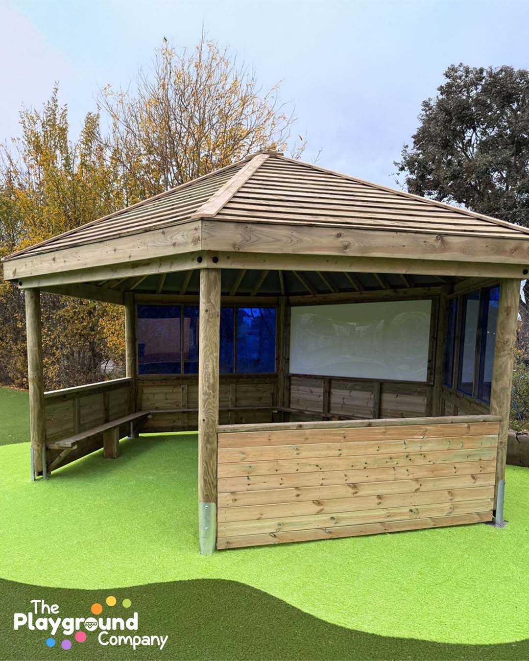 Are you winter ready for outdoor learning?❄️
Playground gazebos make the perfect outdoor classrooms as they provide shelter to pupils during wet weather and are completely customisable to meet your needs. With additions like walls, windows and whiteboards, they can turn into the ideal learning space✏️
Take a look at our full range on our website!
#OutdoorClassroom #OutdoorLearning