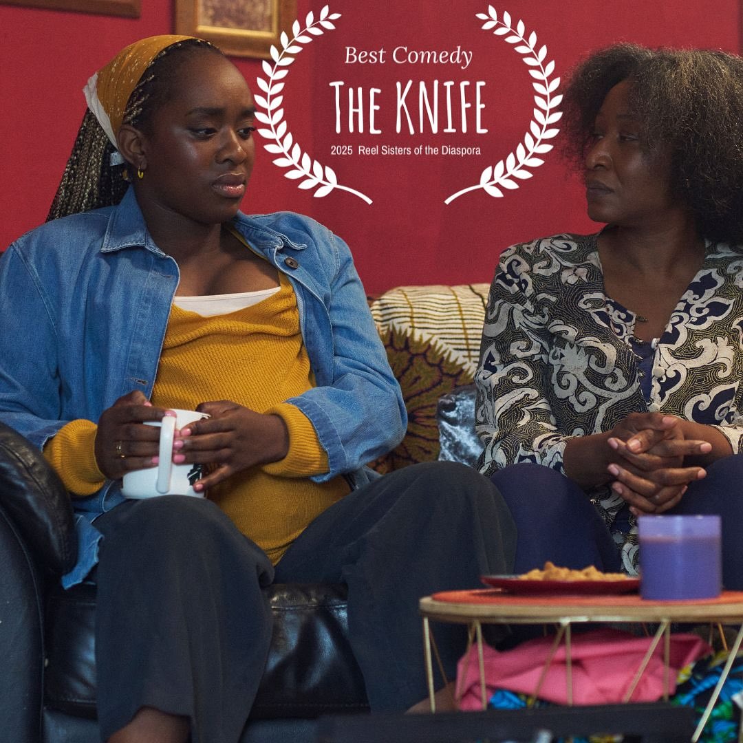 The Knife won Best Comedy!! Thank you @reelsistersfilmfest for this huge honor! 🏆