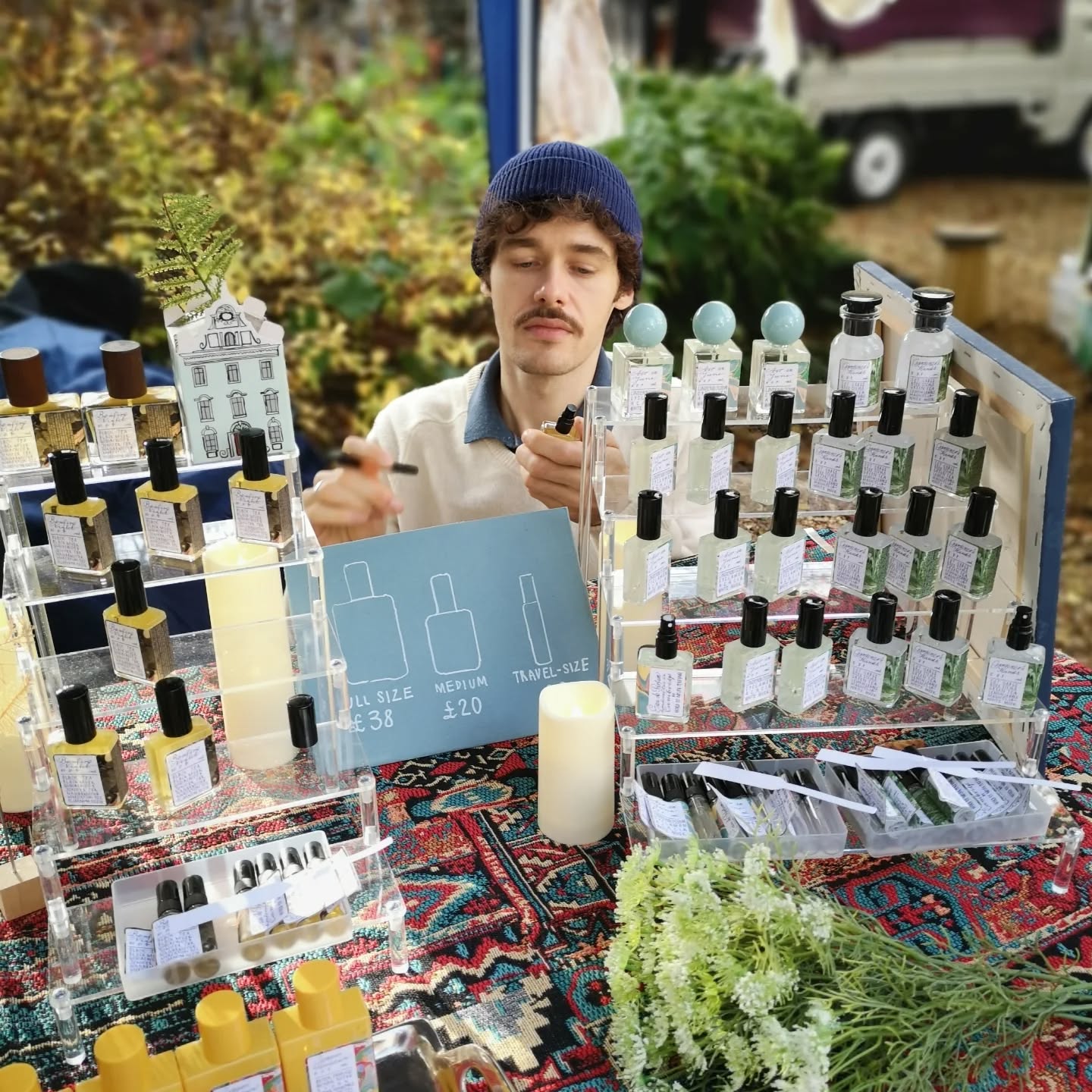 Day 2 at the market. Thanks everyone for stopping by and for all the enthusiasm and great feedback today š¼