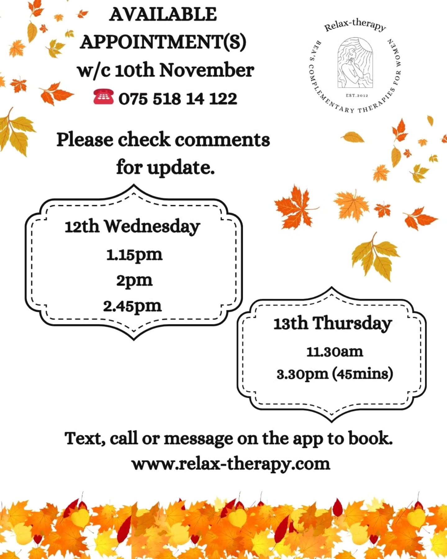 Why not take time off and get one of my relaxing session to feel like a new person and have a goooood night sleep?
#massage #reflexology #pregnancymassage #mumtobe #Purley #southcroydon #unwind