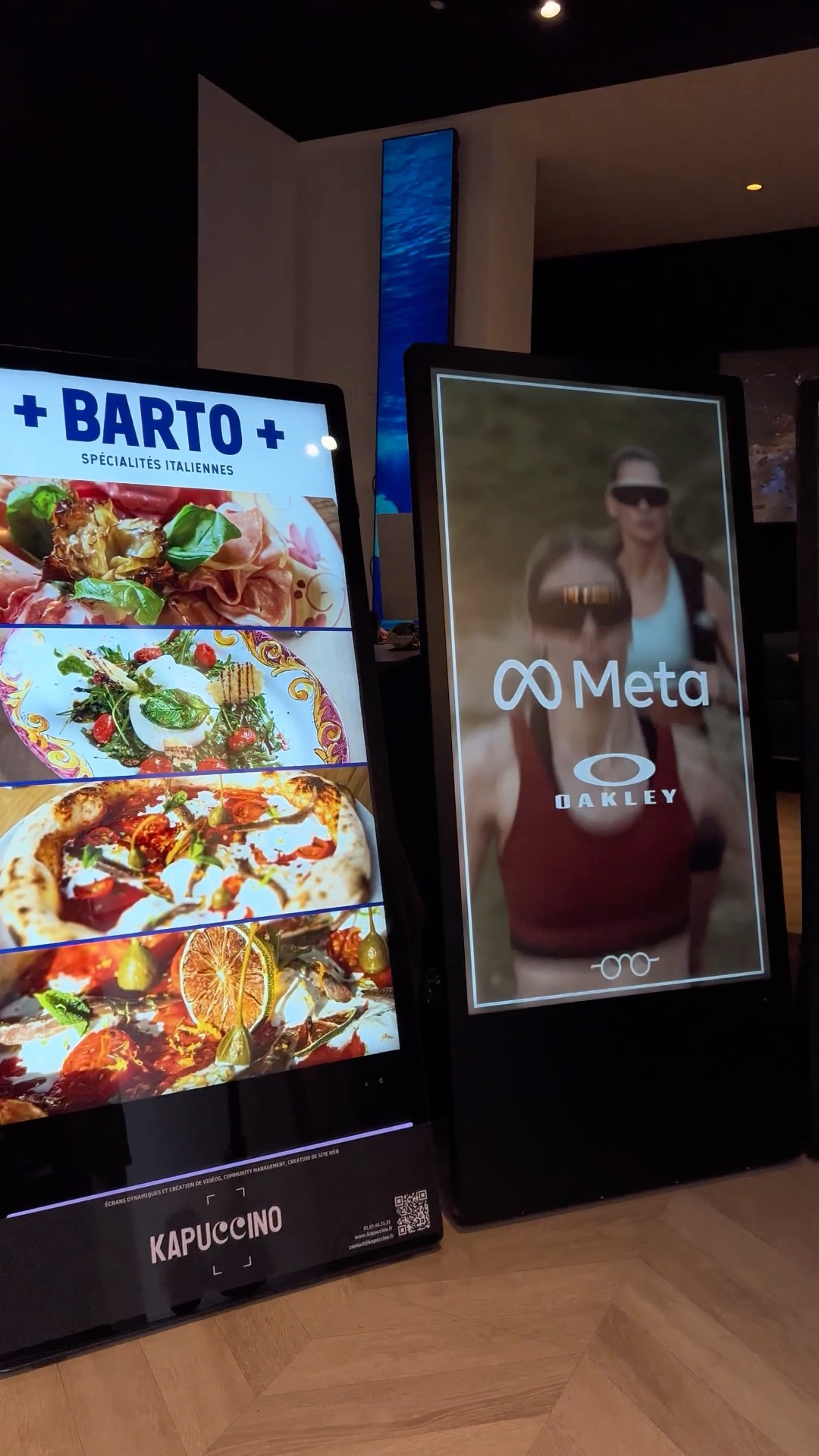 ✨ 4 chevalets, 4 clients… et ce n’est que le début !
Chez Kapuccino, on vient de recevoir notre nouveau modèle de chevalet digital : plus robuste, avec une batterie longue durée et un design repensé pour une utilisation encore plus simple.
Pensé pour attirer le regard, booster vos ventes et renforcer votre visibilité, ce chevalet est l’outil idéal pour dynamiser votre communication sur site.
Les premiers exemplaires sont déjà commandés…
Et vous, prêt à faire passer votre vitrine au niveau supérieur ?
📲 Contactez Kapuccino dès aujourd’hui et faites la différence.
📍 Agence : 150 avenue de Wagram, 75017 Paris
📞 Téléphone : 01 87 44 31 31
✉️ Mail : contact@kapuccino.fr
📎 Site web : www.kapuccino.fr
#Kapuccino #AffichageDynamique #ChevaletDigital #CommunicationVisuelle #Innovation #DigitalSignage #AgenceDeCommunication #Visibilité #boostvosventes