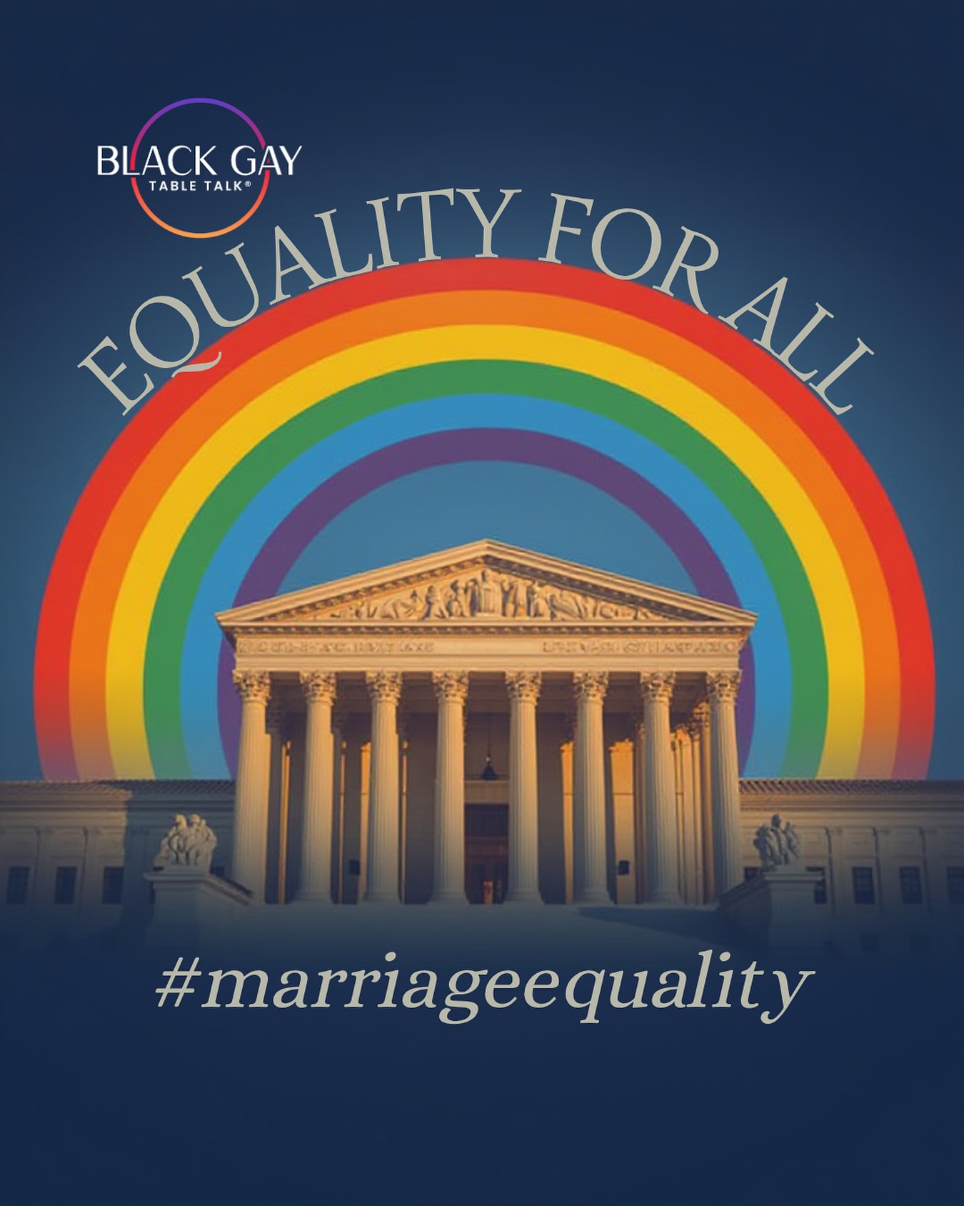 Family, Today the Supreme Court rejected efforts to overturn marriage equality! Marriage equality is a fundamental human right that affirms the dignity and worth of all individuals, regardless of their sexual orientation. It provides the same legal recognition and protections to same-sex couples as heterosexual couples, promoting fairness and equality in society.
Marriage is not just a legal contract; it symbolizes love, commitment, and partnership. Ensuring that everyone has the right to marry the person they love strengthens communities, fosters acceptance, and reflects a society that values diversity and inclusion. By supporting marriage equality, we take a stand for justice and affirm that love knows no boundaries. #marriageequality #supremecourt #freedom #pride #gaymarriage #blackgaytabletalk