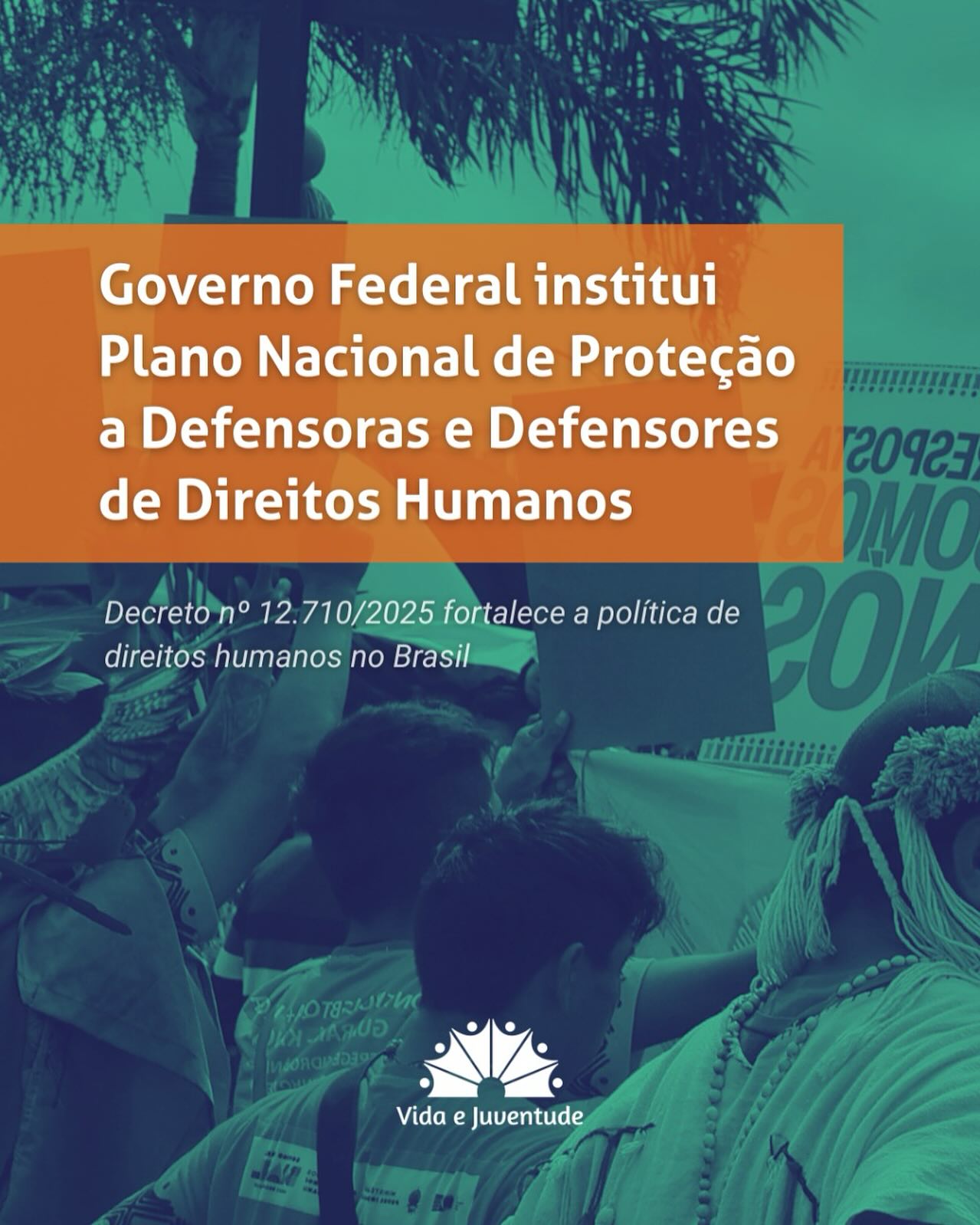 🔸Assinado em 05/11/2025 e publicado no DOU em 06/11, o Decreto nº 12.710/2025 que define diretrizes, objetivos e arranjos de governança para articular ações de proteção individual, coletiva, popular e territorial em todo o país.
O Plano resulta de um processo participativo conduzido pelo GTT Sales Pimenta (2023) e afirma princípios que dialogam com lutas históricas de movimentos e redes de proteção: integralidade dos direitos humanos; participação social e democrática; proteção da vida; repúdio à violência institucional; enfrentamento à discriminação — orientações que devem guiar planos de ação, metas e a atuação coordenada entre União, estados, DF e municípios.
👉 Leia a matéria completa no site (link na bio).
#DireitosHumanos #politicaspublicas #participaçãosocial #defensorededireitoshumanos