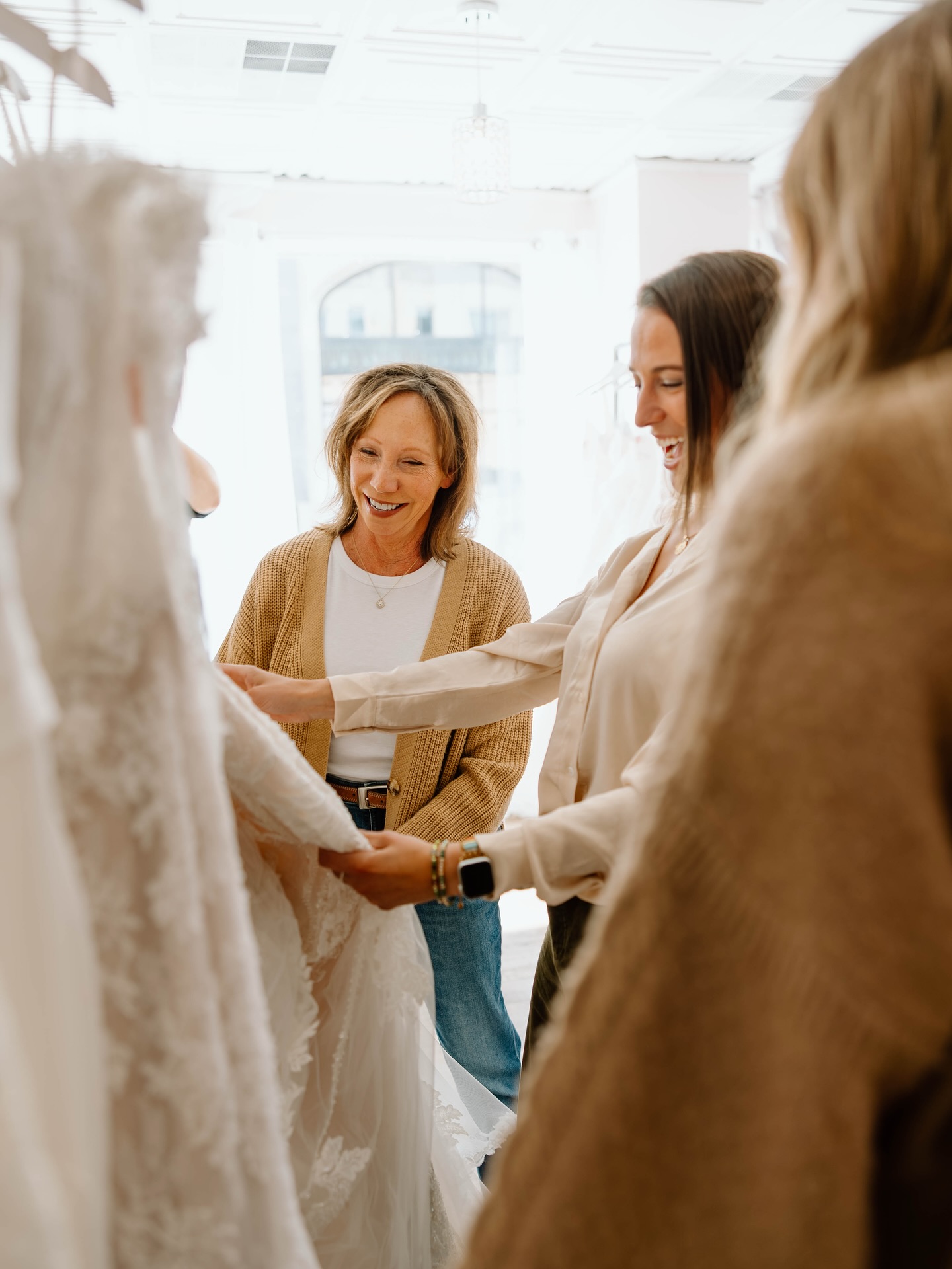 shopping with expert guidance ✅
We know that shopping for your wedding dress can feel SO overwhelming with all the options out there! That is why at Ivory Rose, you are partnered with a bridal expert for your appointment, who will educate and guide you the whole way to your “heck YES!” moment! 🥰
#ivoryrosebridalboutique #ivoryrosebride #weddingdress #weddingdressshopping #bridetobe #2026bride #2027bride