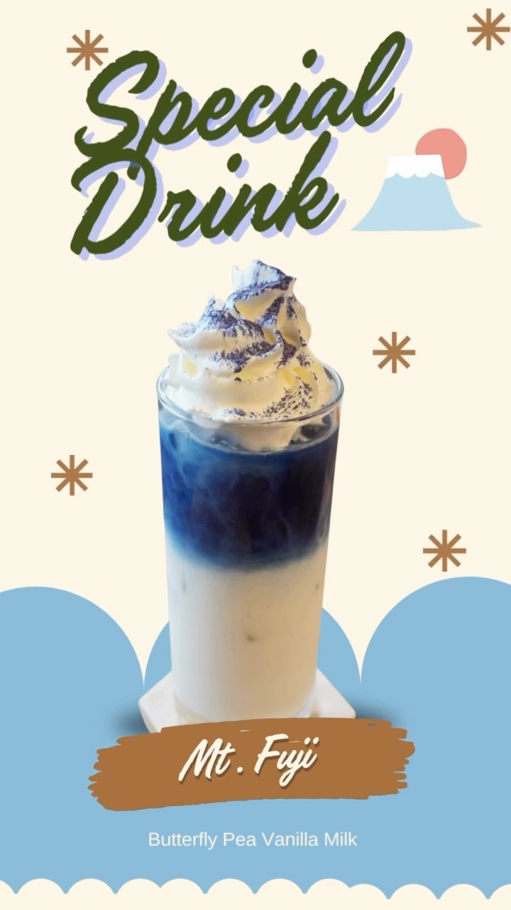 Meet our Mt. Fuji, where dreamy blues and vanilla clouds come together in perfect harmony.
#sukileeds #japaneserestaurant #leedsfoodie #japanesefood #tokyo #mtfuji #specialdrink #butterflypeaflower #bluedrink