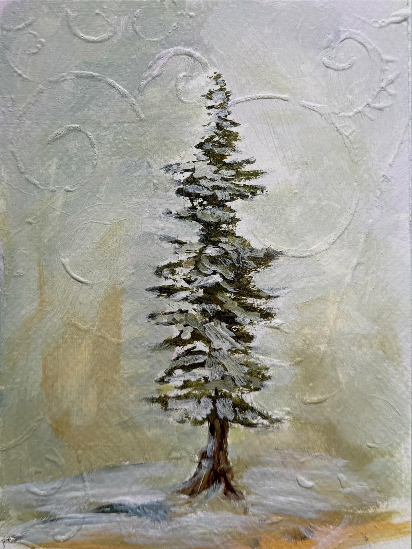 I had a fantastic morning painting yesterday. I was able to paint up some new Christmas cards (first pic) and then attack the painting that was driving me bananas because of a symmetrical tree, but needed to keep the rock and reflection and mood. Well, I showed it! Now it’s a winter scene and I actually prefer….no… LoVE it, now. Still needs window dressing…aka snow on tree and some darks on the tree and more depth in the sky…. Good stuff.
#Intuitivepainting #abstractimpressionism #intuitiveart #canadiancontemporaryart #canadianlandscapepainting #canadian_artworks #vancouverislandartist #canadianlandscapes #canadianart #landscapeimpressionism #curator_artgallery #abstractexpressionism #westcoastartist #emergingartist #intuitivepainting #artforsale #abstractseascape #CanadianArtDaily #interiorart #impressionisticart #impressionisticlandscape #westcoastart #oceanart #vanisleartist #oilpainting #oilandacrylicpainting #canadian_art_daily #onmyeasel
