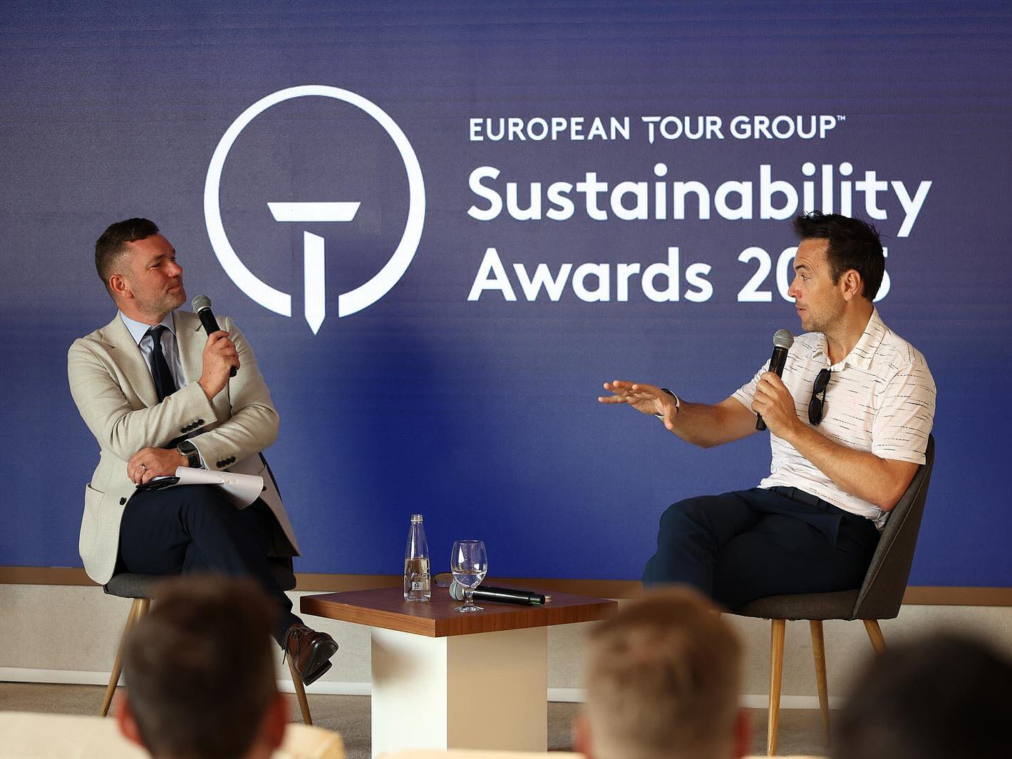 Great chatting to @nickdougherty5 today at the European Tour Group’s Sustainability Awards.
Fitting that such an awards should take place at the Earth Course ahead of the season finale with the @dpworldtour making strong & important strides in sustainability.
Congrats to all the winners, who are doing wonderful things when it comes to sustainability & helping make the European Tour Group tours a sustainable success around the world.
A very nice way to begin a big week in Dubai.