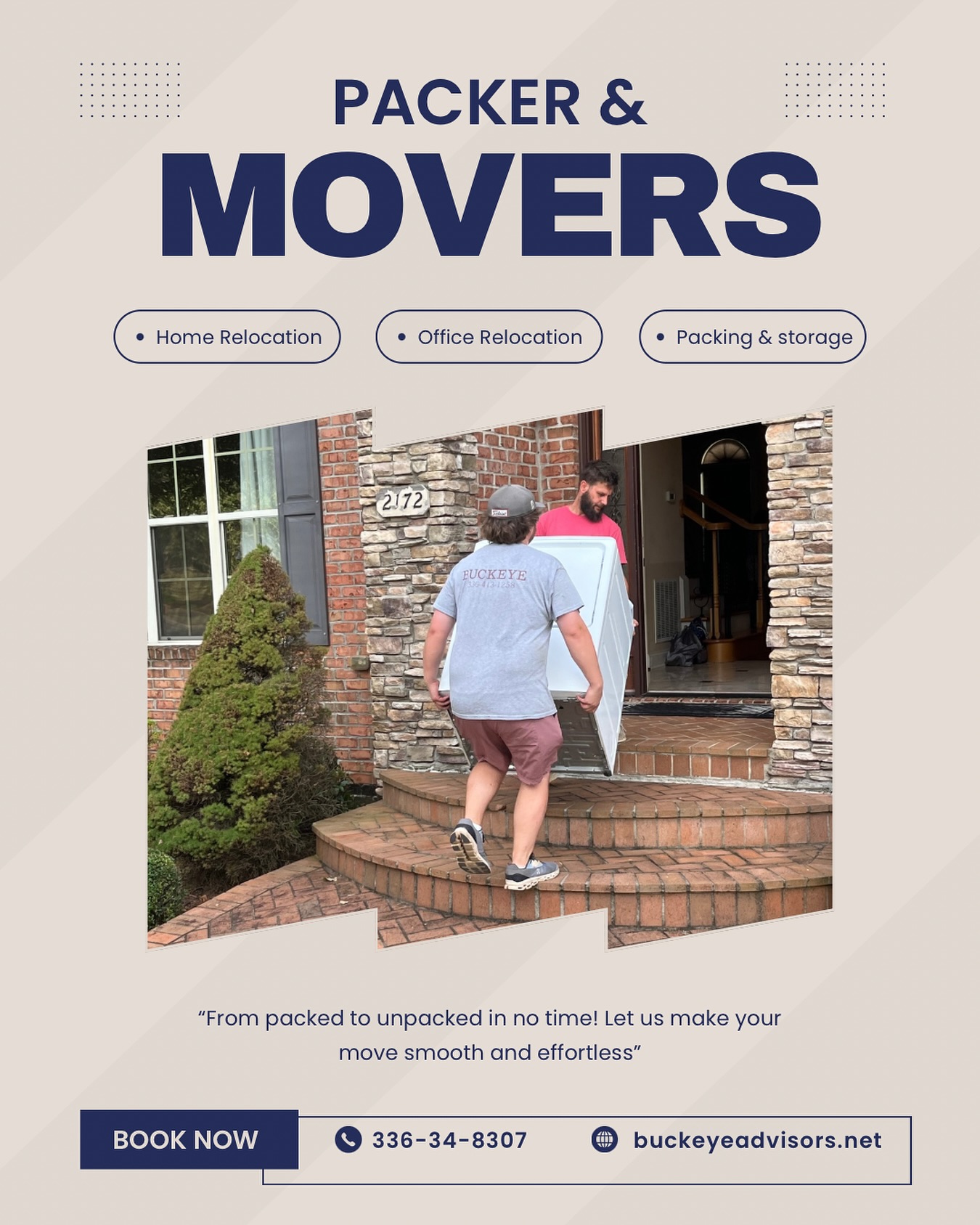 Baby, it’s cold outside…so let our crew take care of your move while you keep warm! Call us today for a free estimate for your move, no matter the weather!
#ncmovers #wsnc #winstonsalem #ncmovingcompany