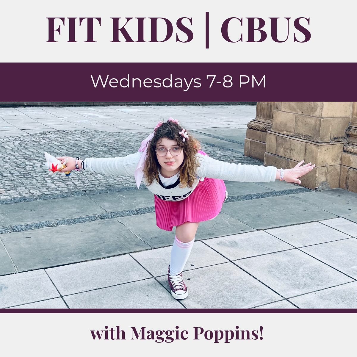 🤩Self-Care Hour for Adults! Movement & Play for Kids!
👏Guardians in charge of transportation can enjoy a much needed hour to themselves!
🤸🏻Kids can enjoy movement and activities that increase attention, focus, and grace with Maggie Poppins!
🫶This class structure provides the most well-rounded opportunity for kids to improve overall fitness by increasing flexibility, balance, strength, endurance, speed, and most importantly confidence!
🧘🏻Maggie Poppins also loves to incorporate fun yoga poses, storytelling, singing, dancing, games, breathwork, and mindfulness exercises to increase attentiveness, reduce stress, and enhance relaxation!
💫We ensure a small class for a quality experience! Don’t delay, register today!
👉🏻Link in bio to learn more & register!
✌️🙏🙇♂️Namaste
#kidsyoga #yogaforbalance #yogaforkids #kidsyogateacher #mindfulnessforkids #yogateacher #kidscorner #kinderyoga #mindfulnessforkids #strongkids #confidenceforkids #braingym #fitkids #kidsactivities #teachingkids #fitnessforkids
#cbuskids #columbusmoms #614moms #614kids #columbuskids #columbusohio #cbusmoms #asseenincolumbus #614family #614mom #cbusfamilies #columbusfamilies #eventsforkids #experiencecolumbus
