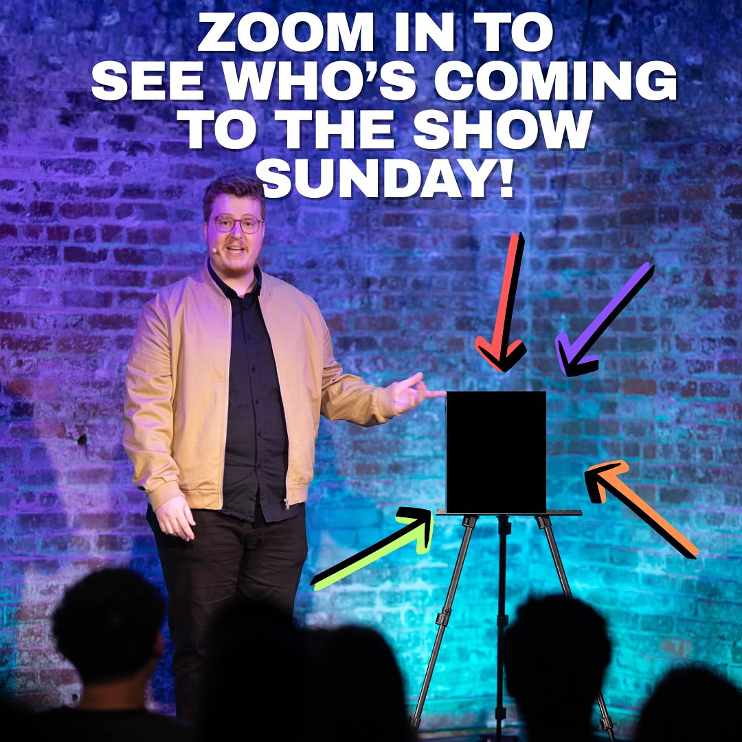 🚨 SPOILER ALERT 🚨 It’s you! Join us Sunday for a special show for The New York Comedy Festival. Tickets are in our bio.