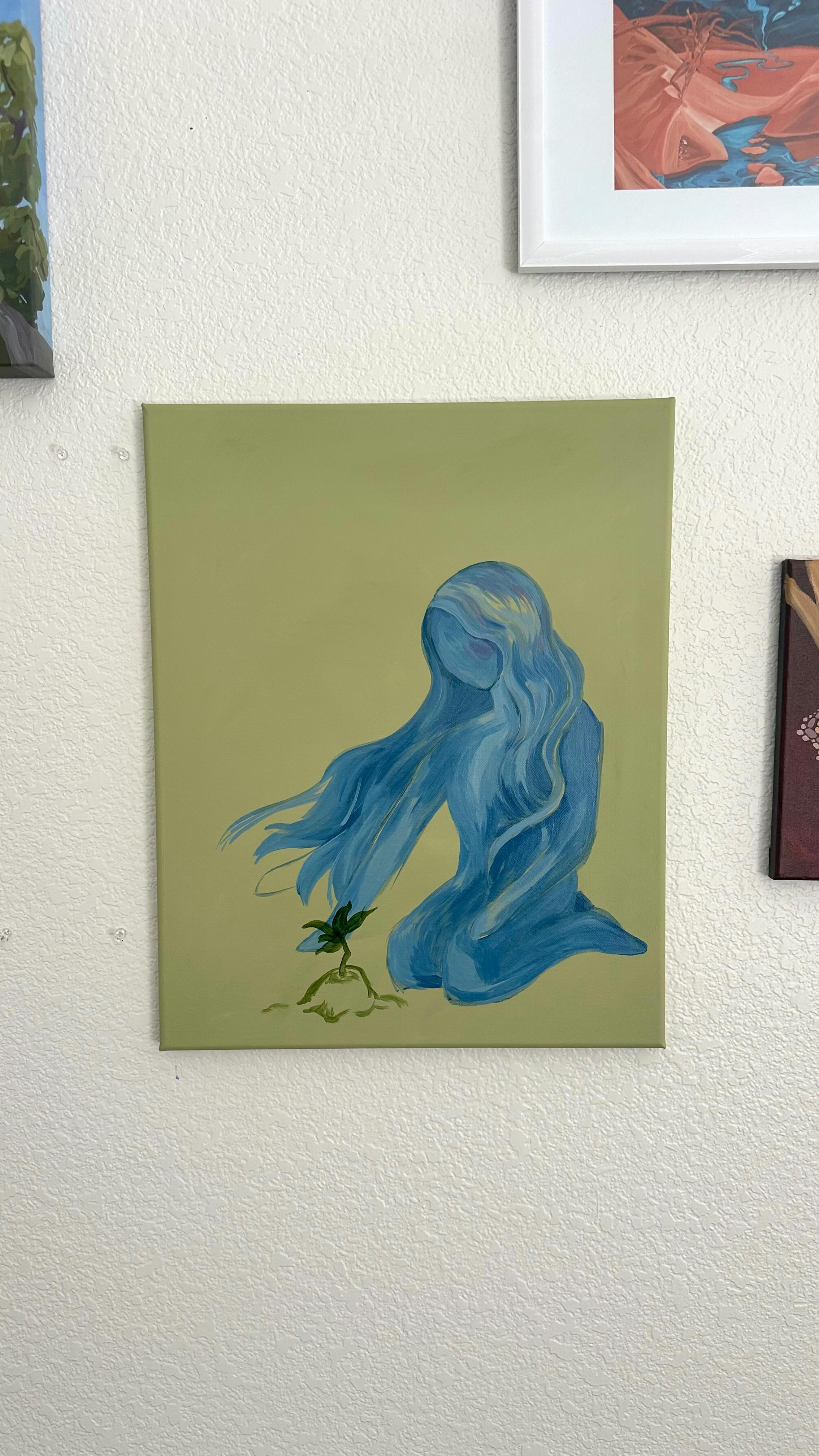 started her journey a couple weeks ago 🌱