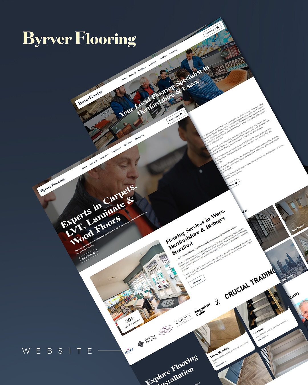 Website for @byrverflooring 👏🏼
🌐 byrverflooring.co.uk
✅ Website Design & Build
✅ Photos & Videos
✅ Contact Form & Subscribe Form
✅ SEO & Connected to Google
Plus…
✅ Social Media Management
———
We are the Global Creative Agency you’ve been searching for:
• Web Design
• Branding & Logo Design
• Content Creation
• Social Media & Marketing
• Print Design
We work closely with you to create your vision whilst authentically representing your brand.
Contact enquiries@livxmedia.com, DM us today or check livxmedia.com for our prices and packages.
#webdeveloper #webdesign #graphicdesign #logo #branding #website #newwebsite #websitedesign #wix #shopify #wordpress #websitelaunch #womeninbusiness #londonmarketingagency #designinspo #photographer #flooringexperts #flooringinspo #flooringdesign #flooringinstallation