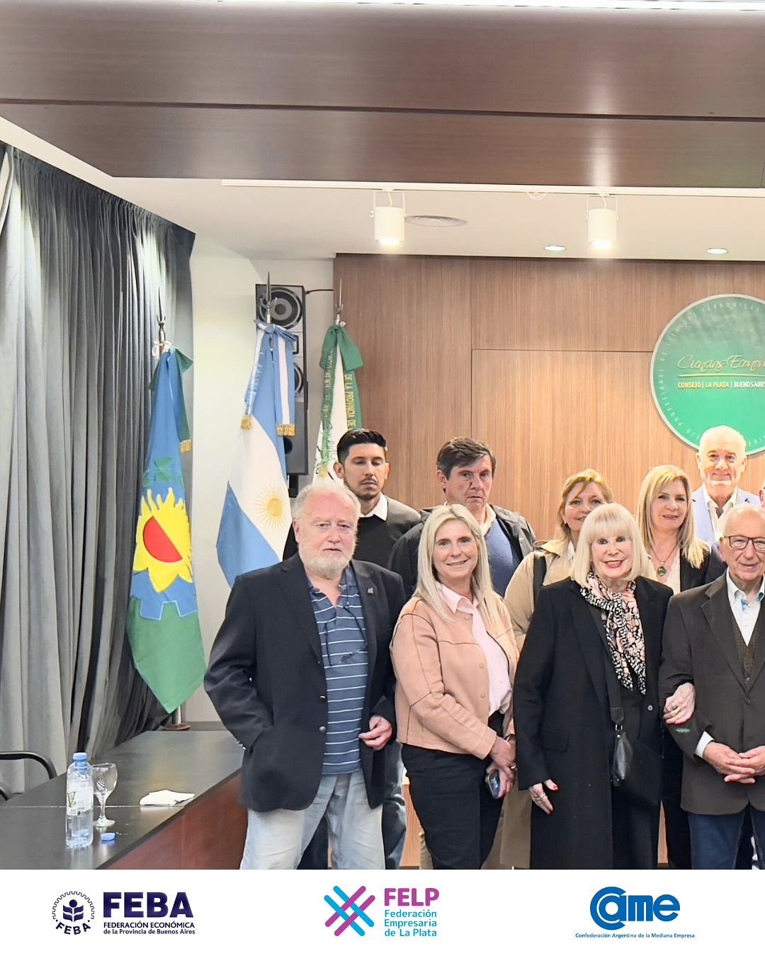 📍 Presentación del proyecto sobre Modelo Productivo de Valor Agregado
La FELP participó del encuentro “Modelo Productivo de Valor Agregado para Alcanzar y Sostener el Desarrollo”, expuesto por el Ing. Francisco Gliemmo, presidente del Consejo Consultivo para el Desarrollo Regional, en el auditorio del Consejo Profesional de Ciencias Económicas.
En representación de la FELP estuvieron presentes Marcelo Babenco y Alejandro Guanzetti, presidente y vicepresidente primero, respectivamente.
@redcame @febaok