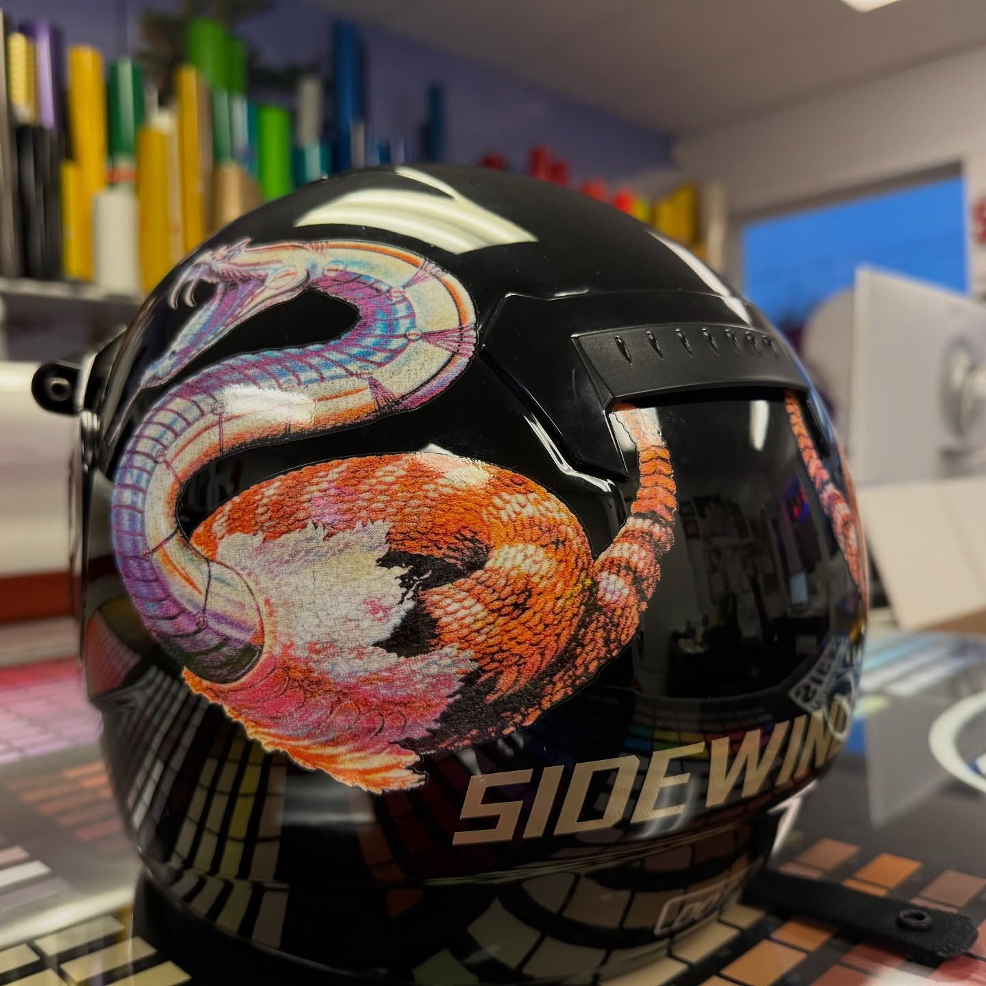 If you’re gonna get stuck in deep snow, you might as well look amazing doing it! ❄️😎 Hit us up to customize yours!
705 526 7446
#helmetgraphics #vinylgraphics #graphicdesign #midlandontario #shoplocalcanada #sledseason #sledlife #customhelmets #ridewithstyle