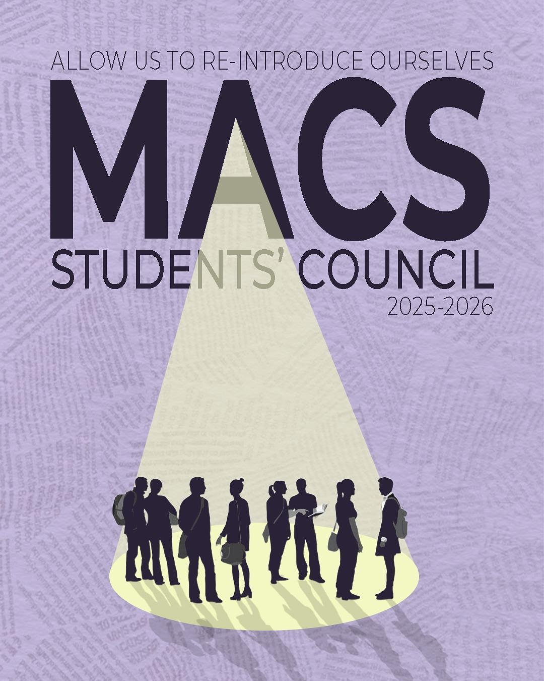 We’re officially changing our name from FIMSSC to MACSSC!
This reflects the program’s name change and clarifies that we represent undergraduate MACS students, not the entire Faculty. Graduate programs have their own councils, and we want our name to accurately represent who we represent.
New name, same awesome council!